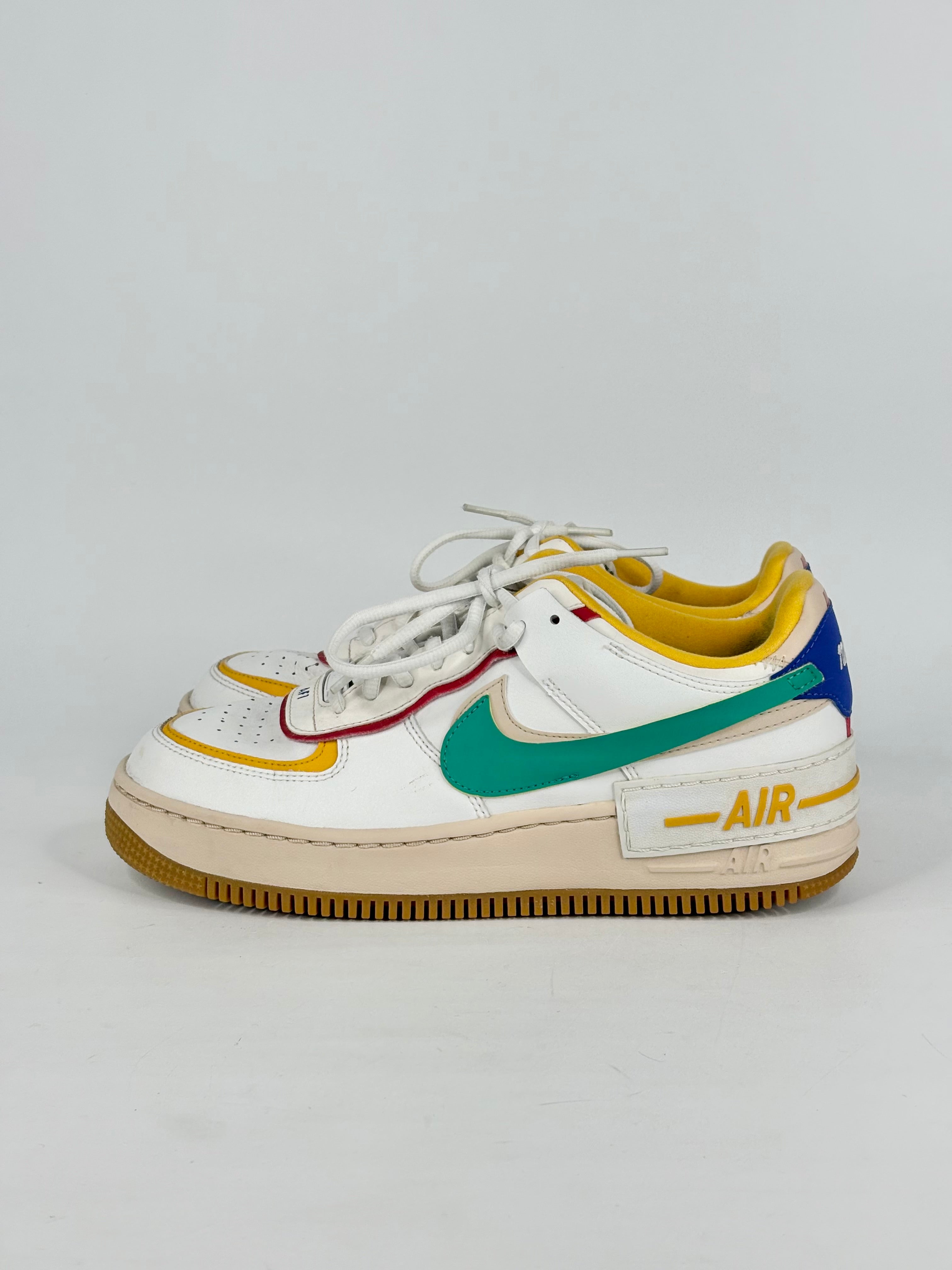 Nike Air-Force 1 Multicolour 'Low Shadow' Sneakers - EU42