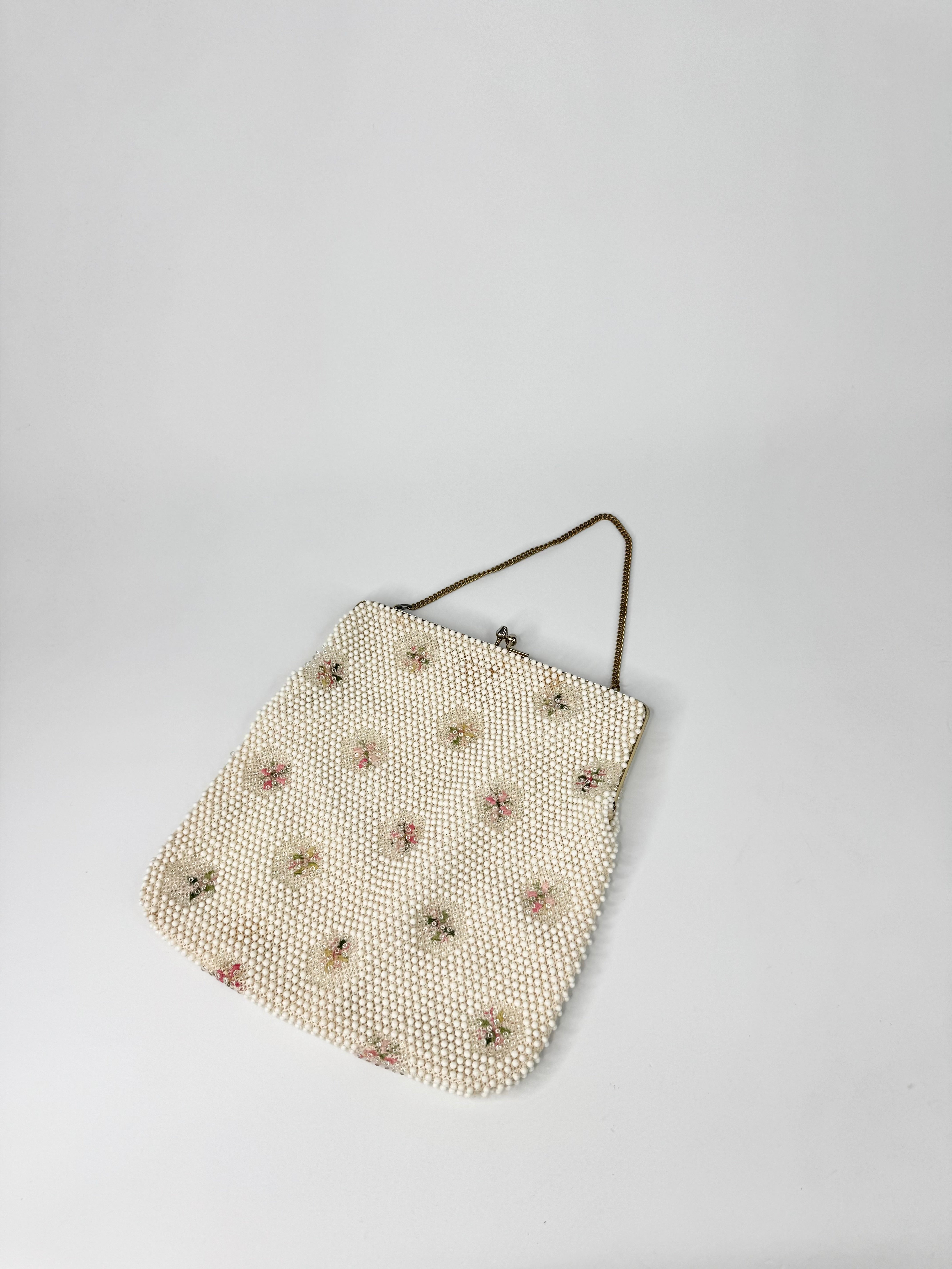 Vintage Corde Bead Bag
