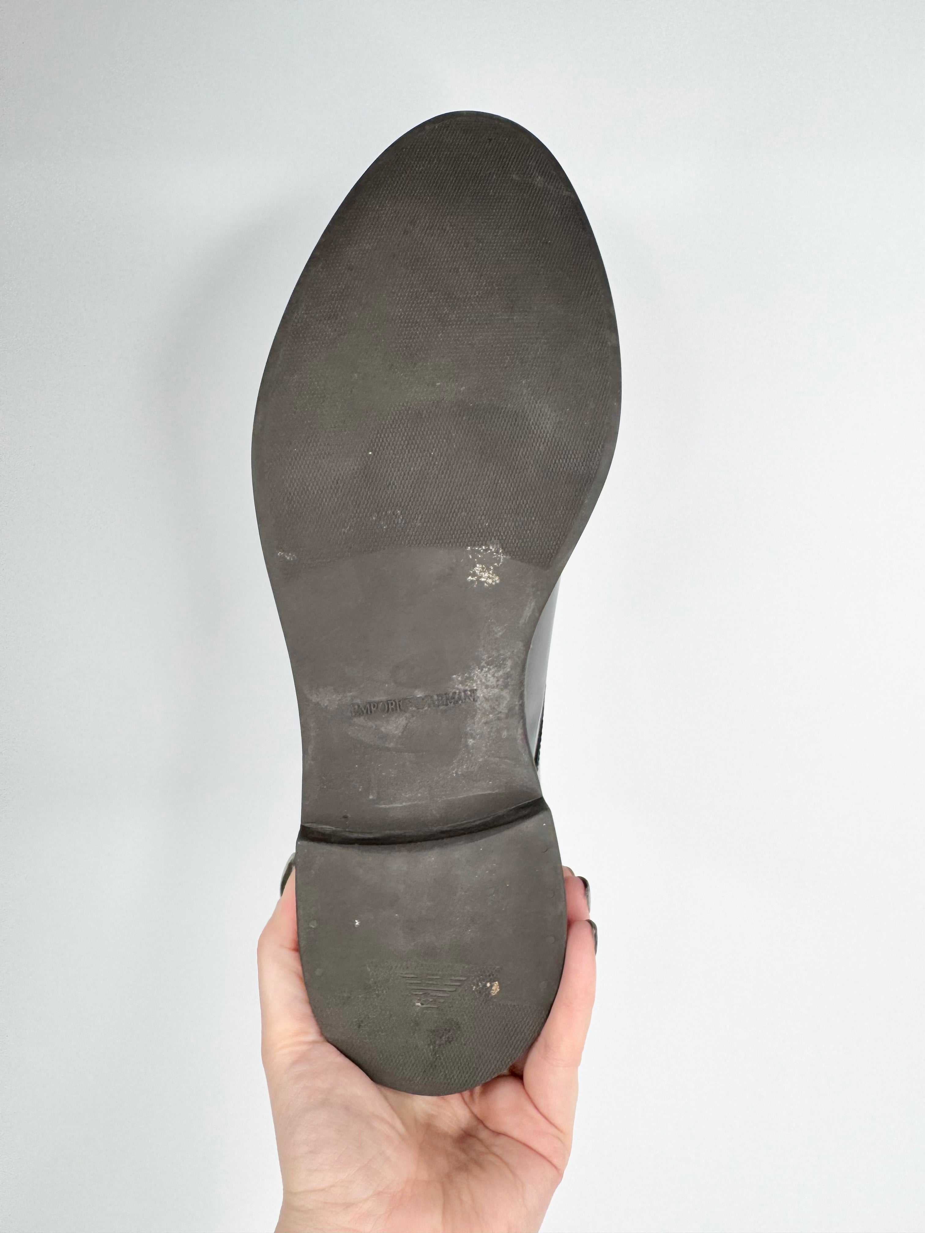 Emporio Armani Dark Brown Lace Ups - EU42