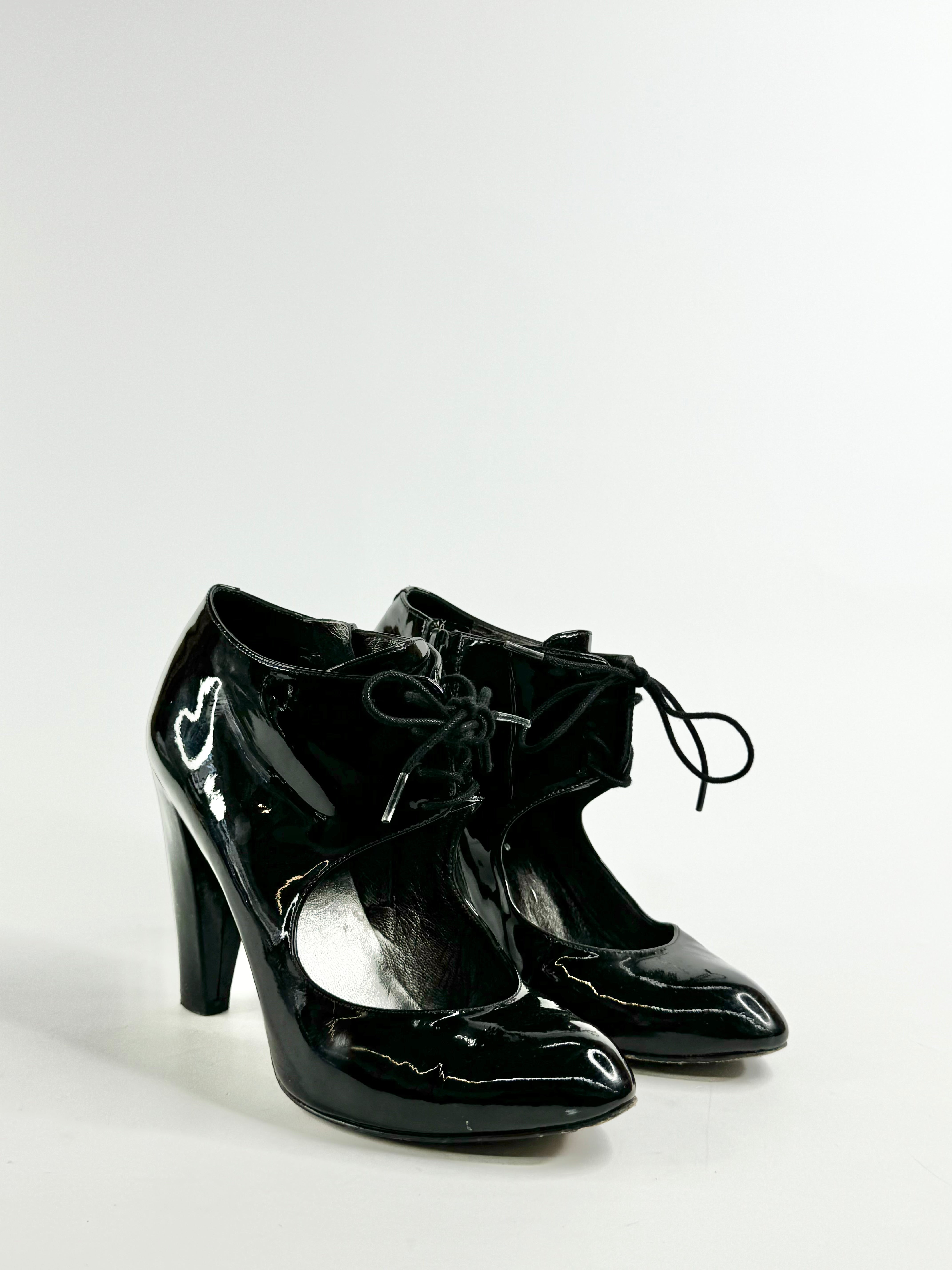 Marc by Marc Jacobs Black Patent Leather Pumps - EU38