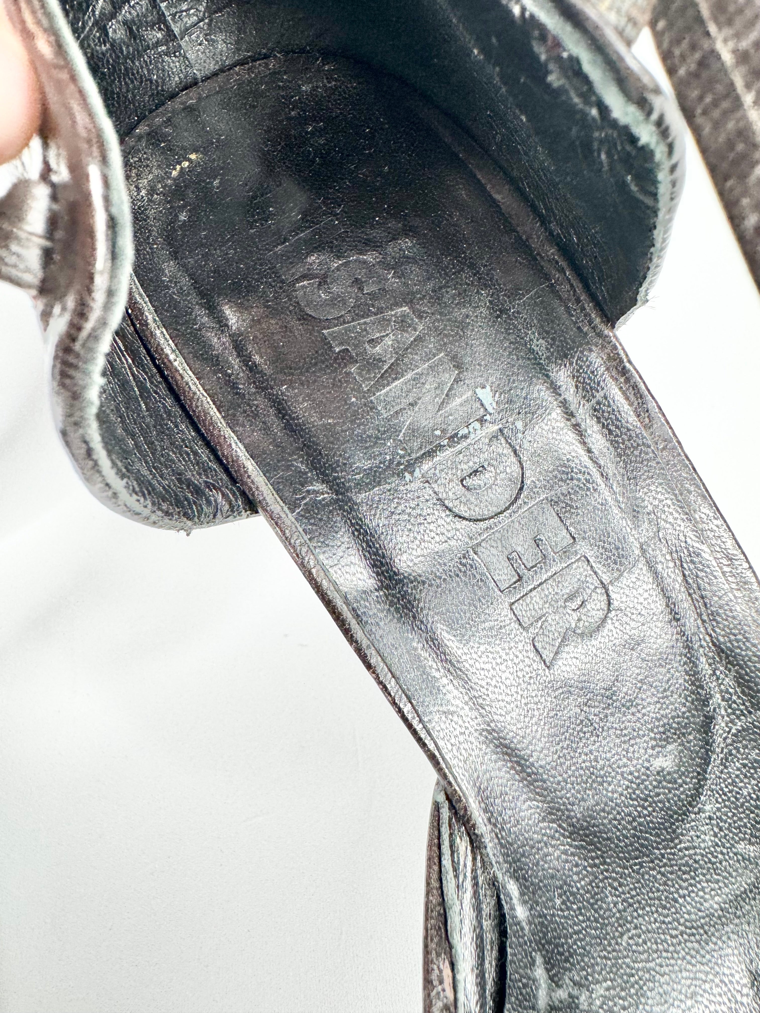 Jil Sander Penny Brown Pointed Toe Pumps - EU37.5