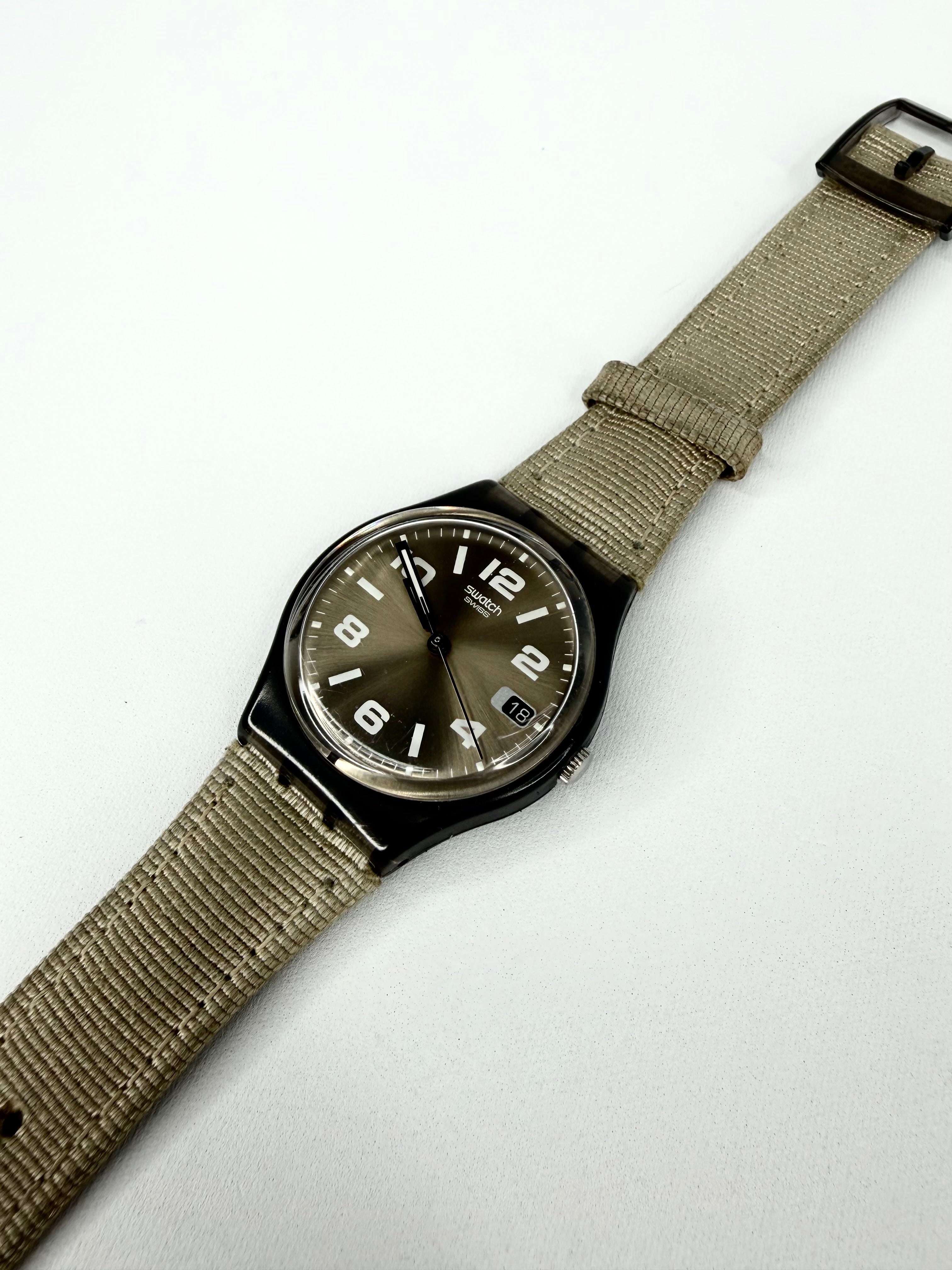 Swatch Gold Toned 'Gent Pampa's Rider' Watch
