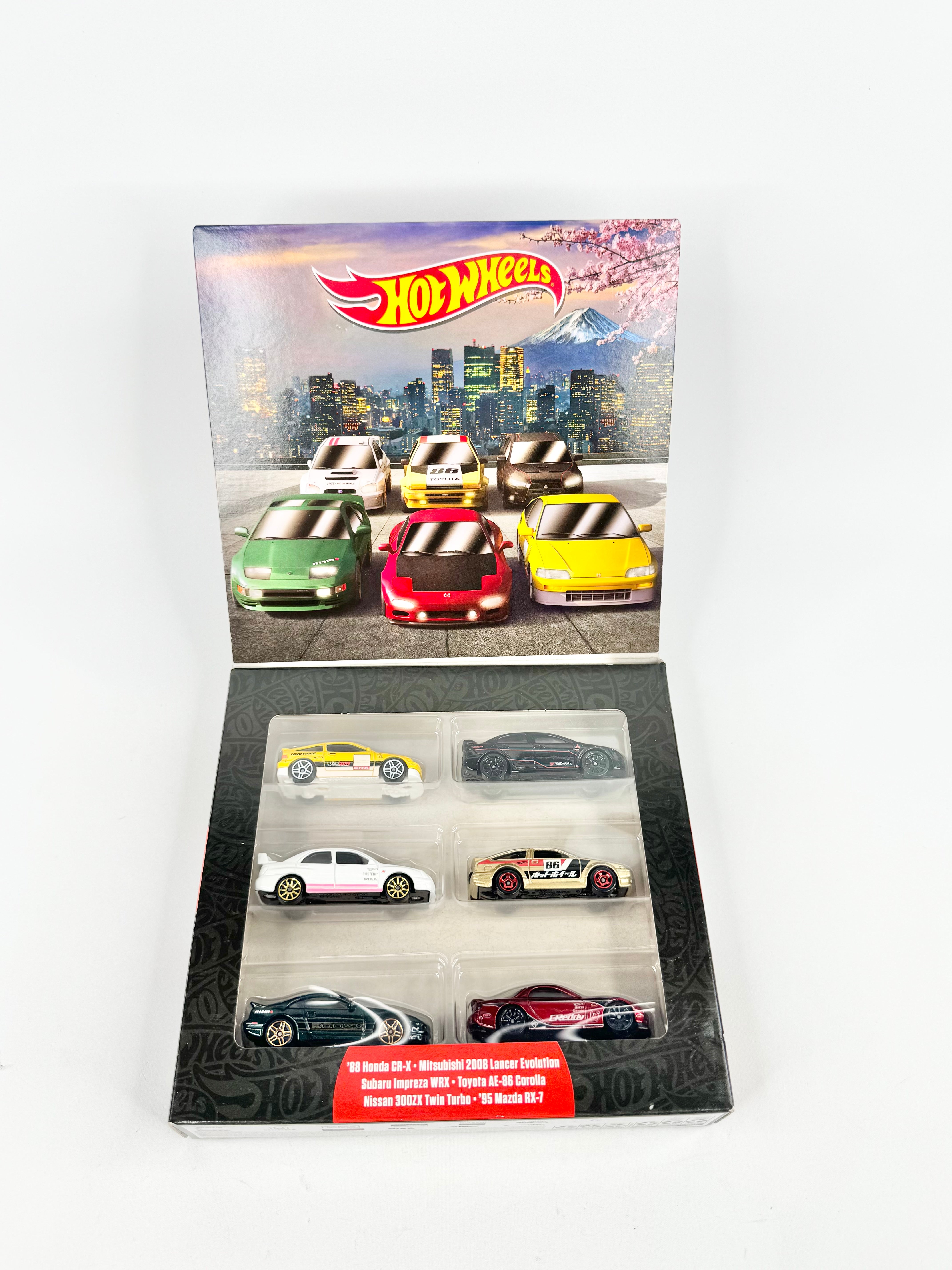 Hot Wheels Cars of Tokyo 6 Diecast Car Set