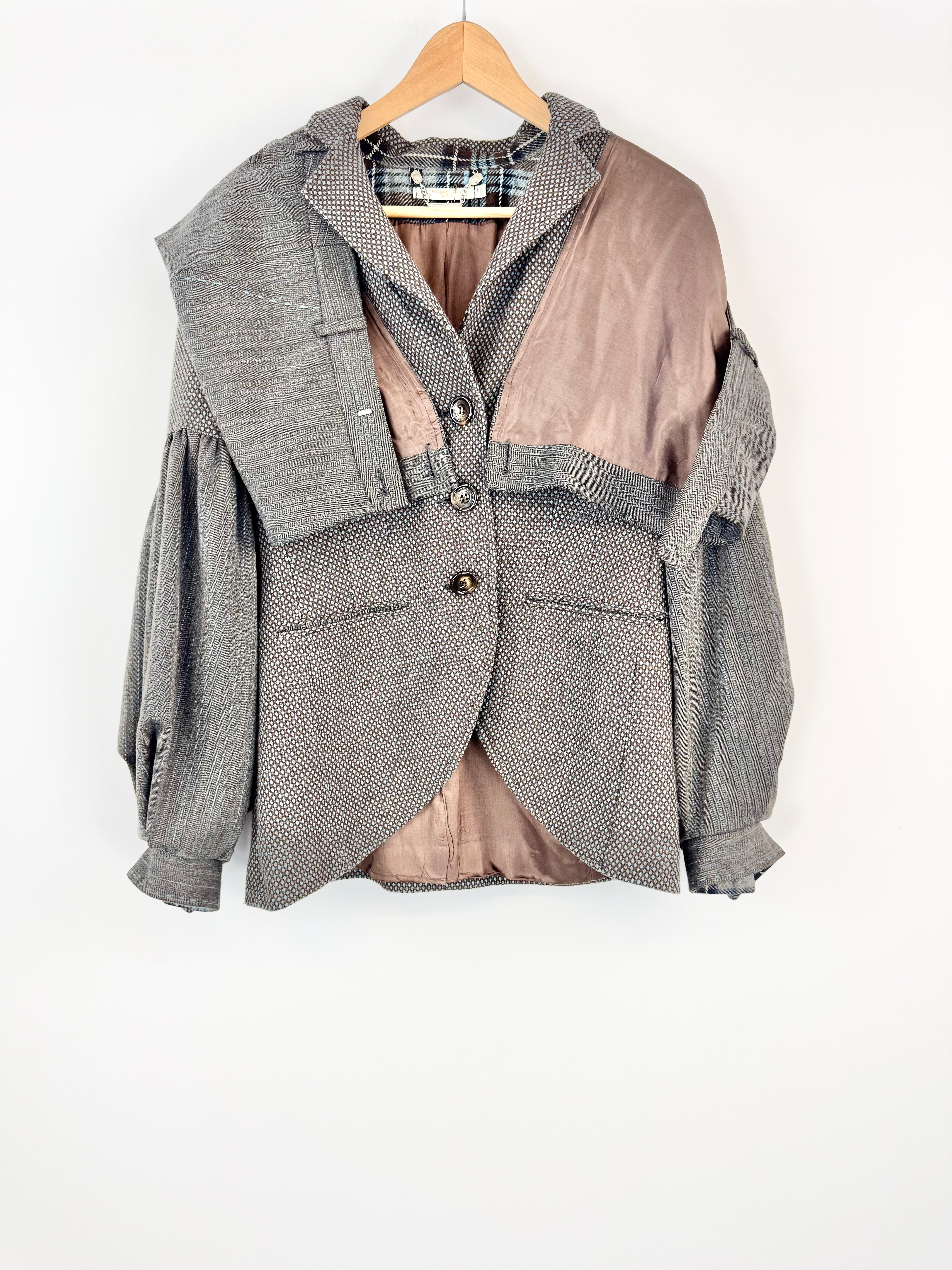 Mariagrazia Pannizi Jacket Trouser Trim Blazer - AU10