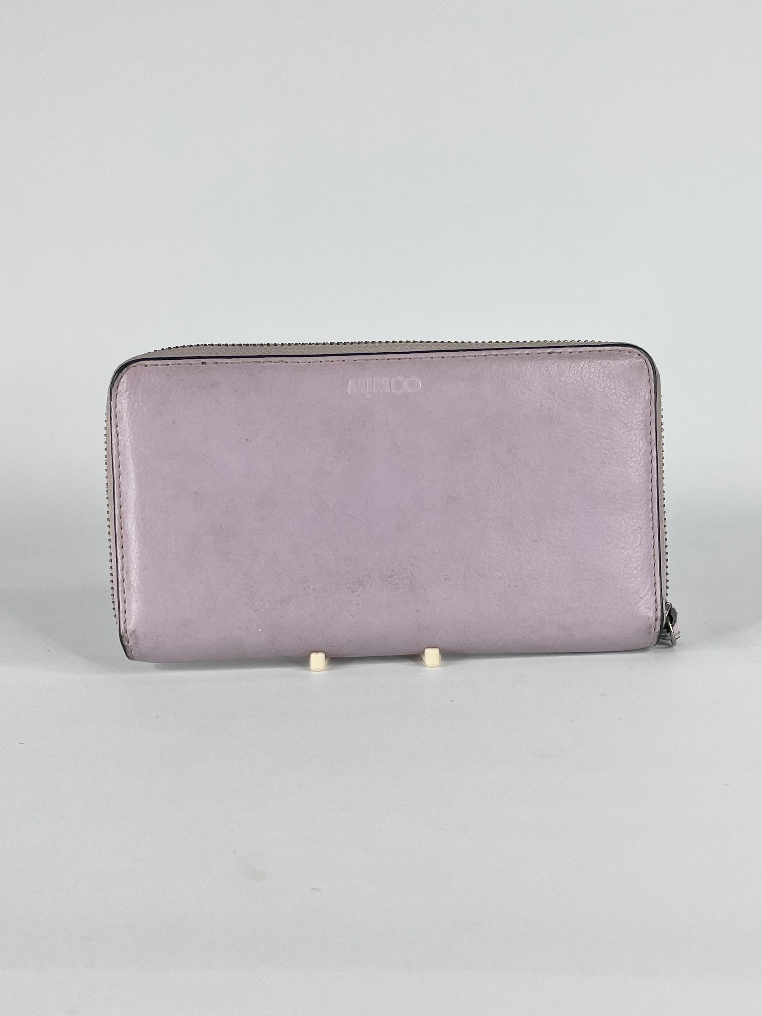 Mimco Lavender Leather Bow Wallet