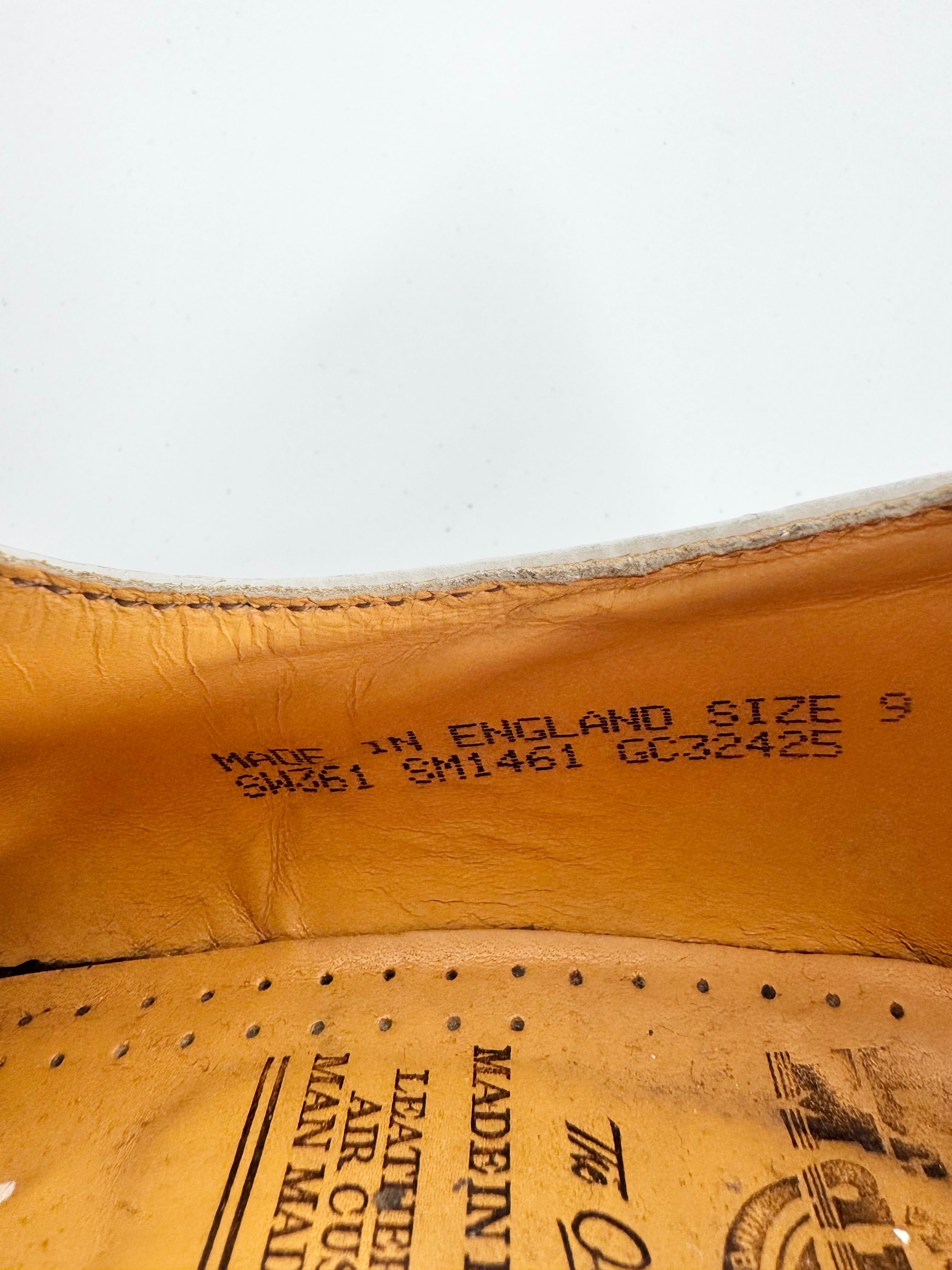 Dr. Martens 1461 White Smooth Leather Shoes - EU42