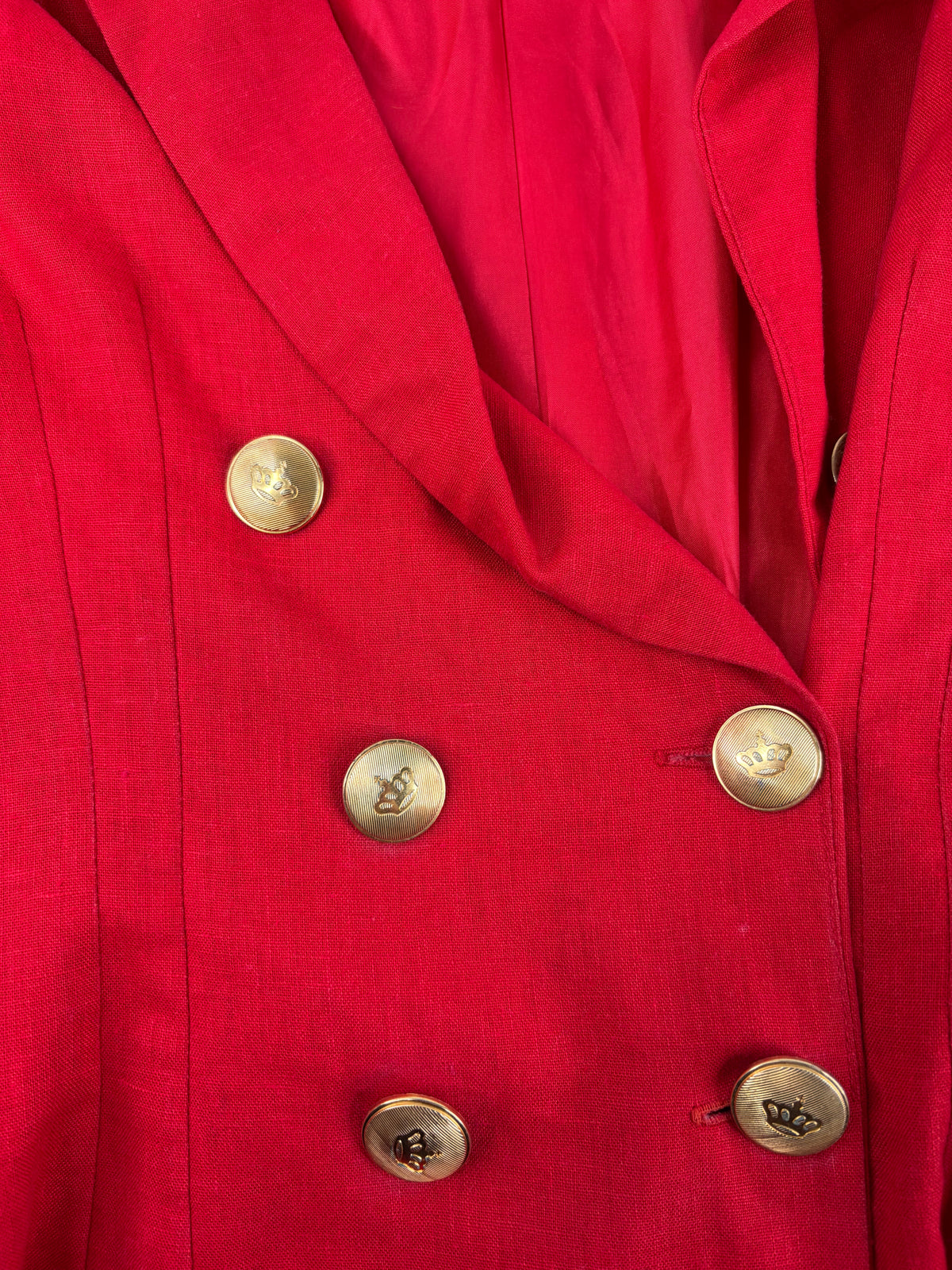 Fiona Waddel Crimson Blazer Dress - AU10/12