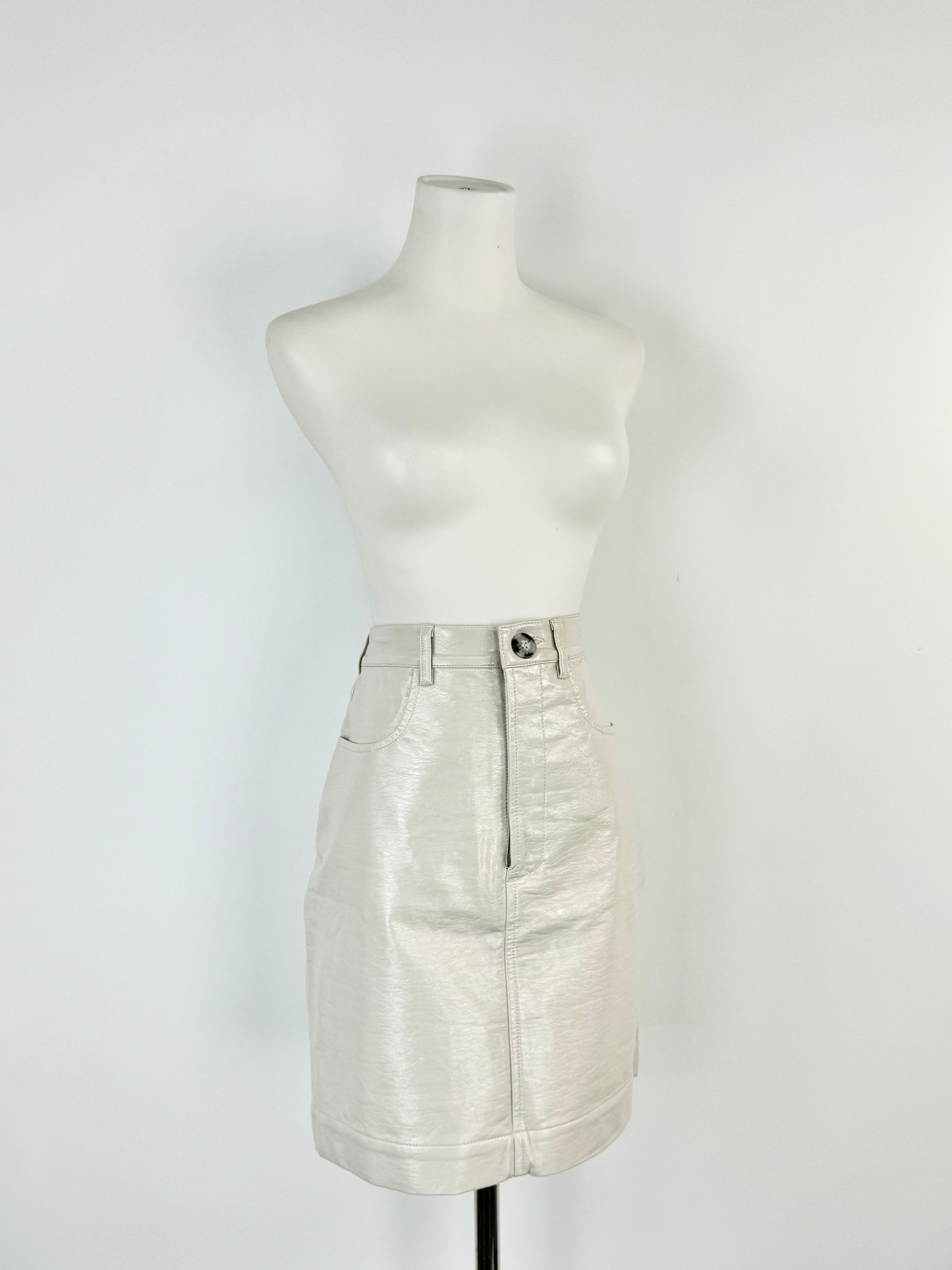 O.P On Parks Cement Vinyl Skirt - AU8