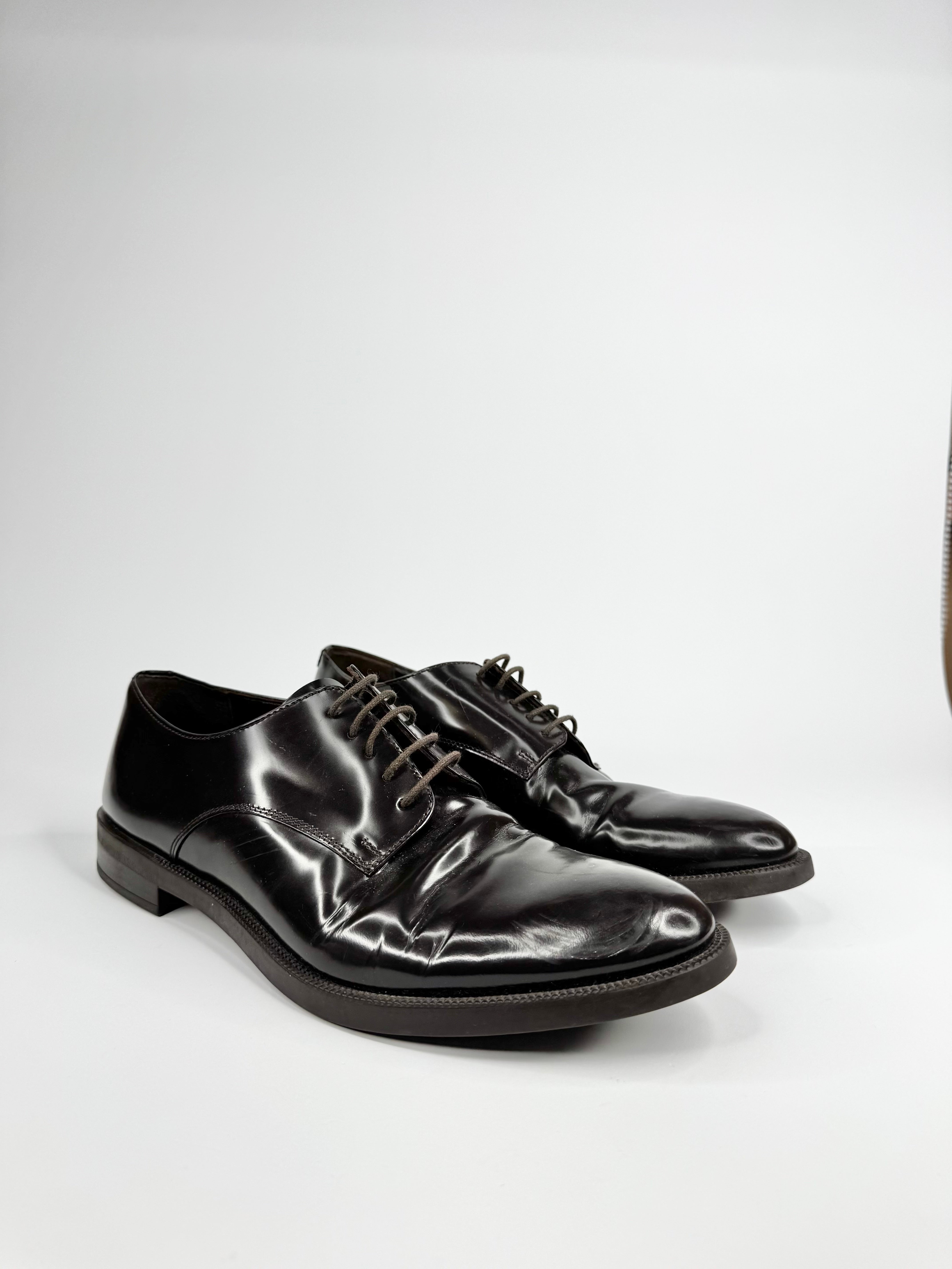 Emporio Armani Dark Brown Lace Ups - EU42