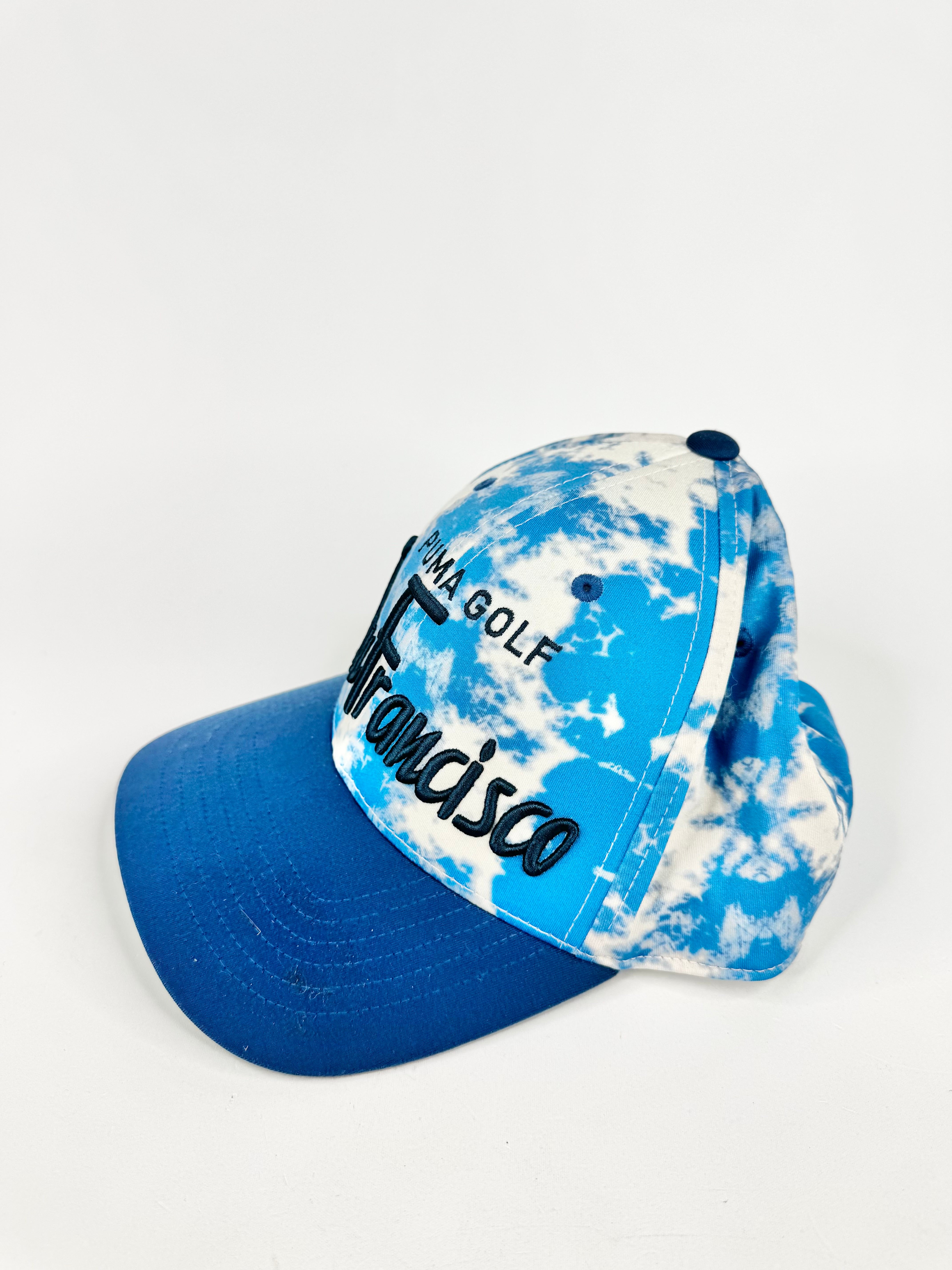 Puma Golf Blue & White San Francisco Trucker Hat
