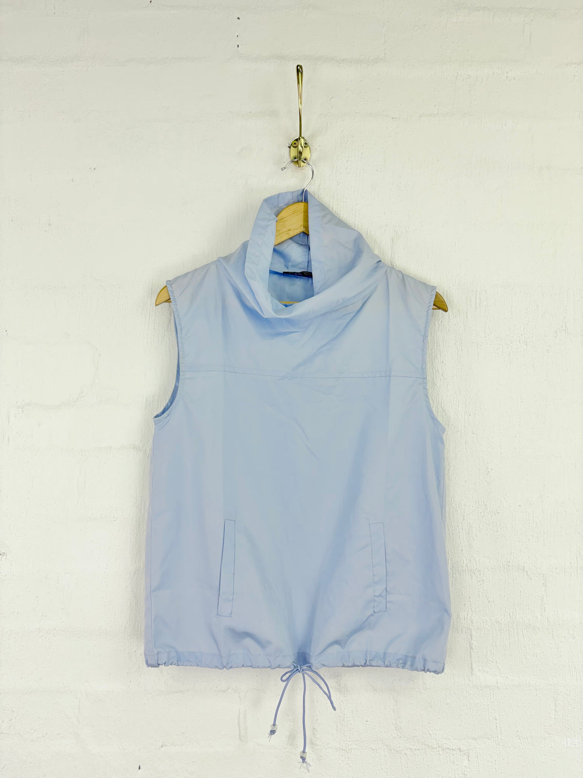 Christopher Ari Pale Blue Drawstring Tank - AU14