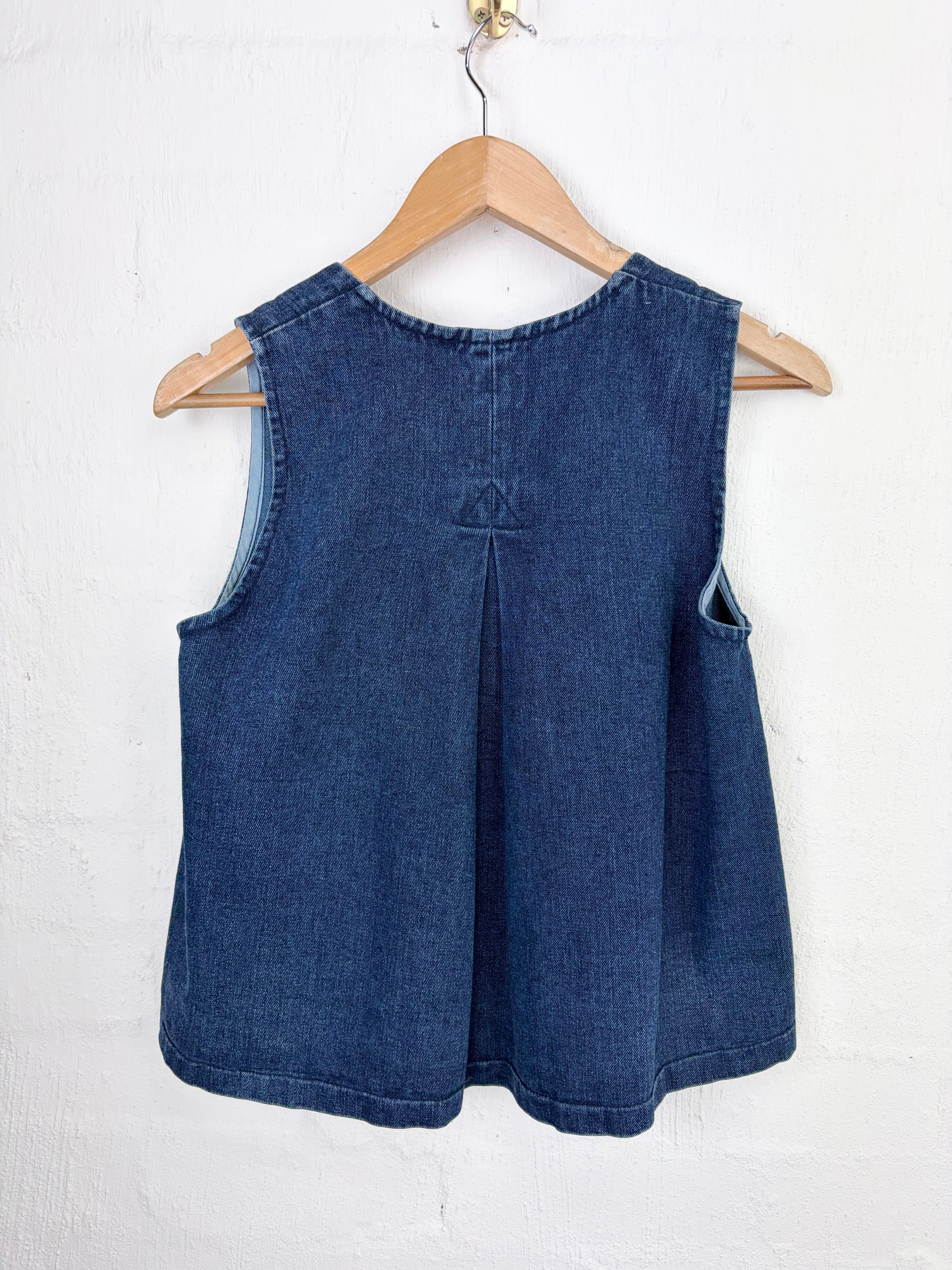 Gorman Summer 2016 Boxy Fit Denim Fit Vest - AU8