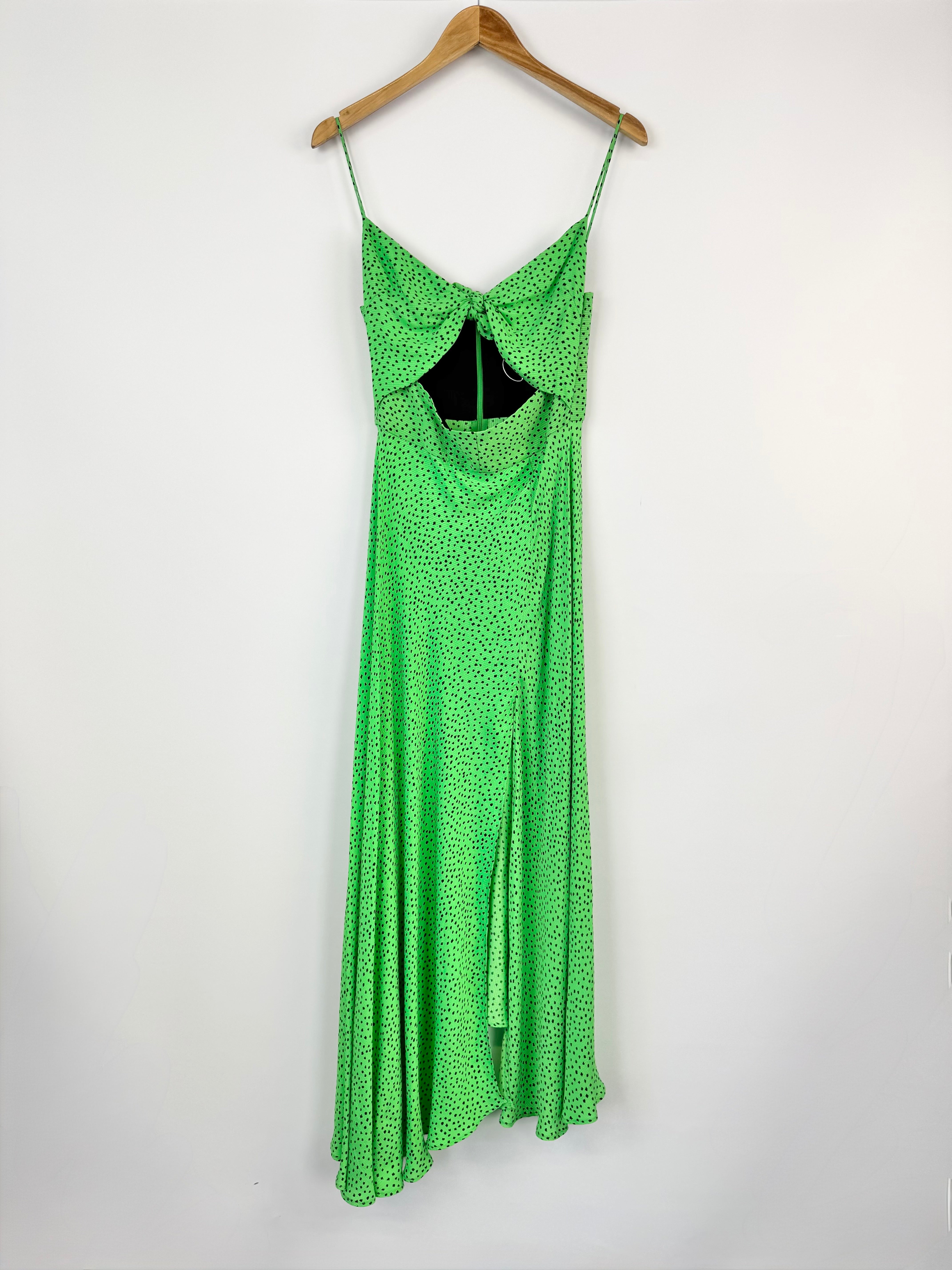 Bec & Bridge 'Neve' Bright Green Midi Dress - AU8