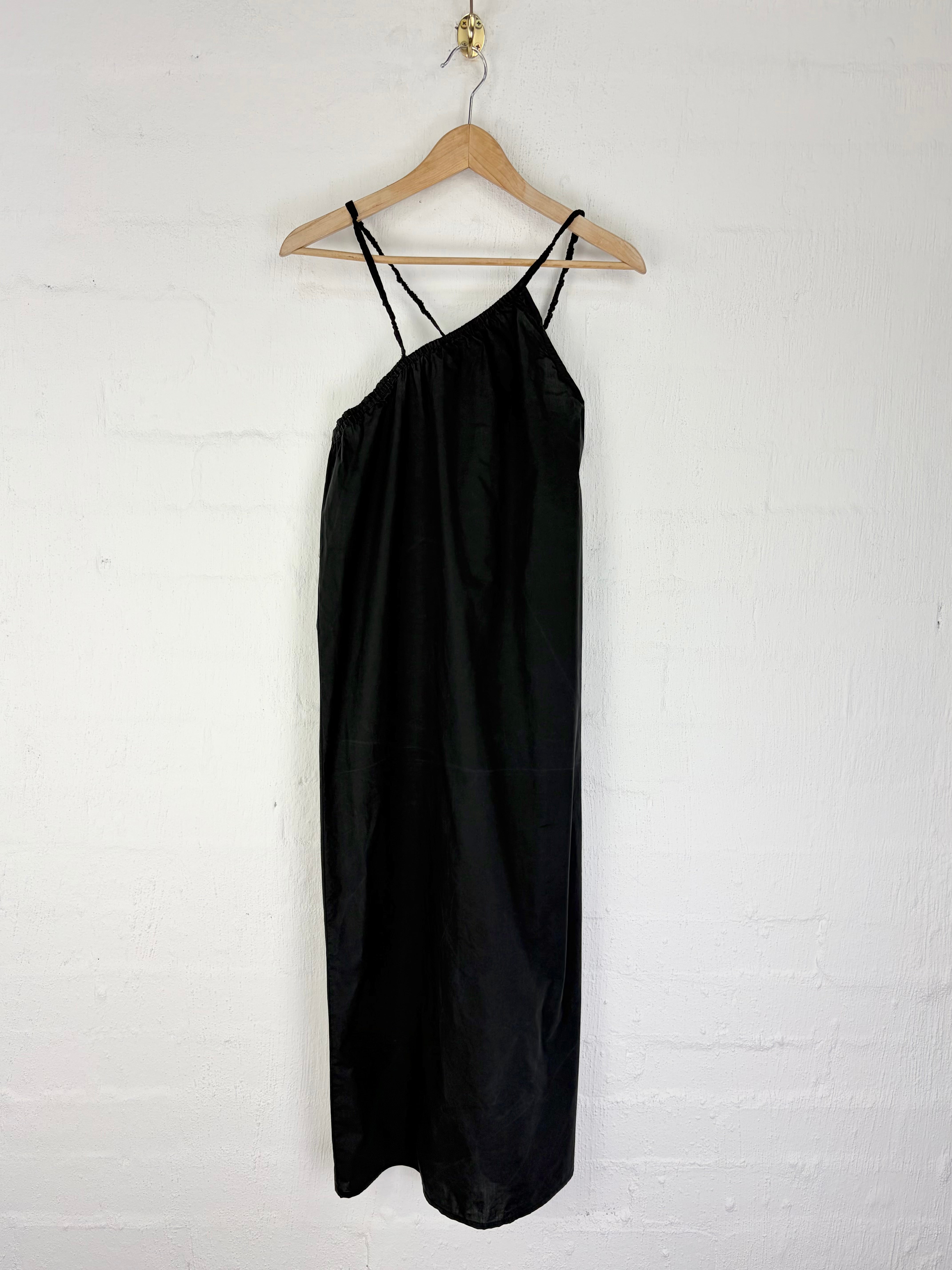 Deiji Studios Black Organic Cotton Dress - AU6