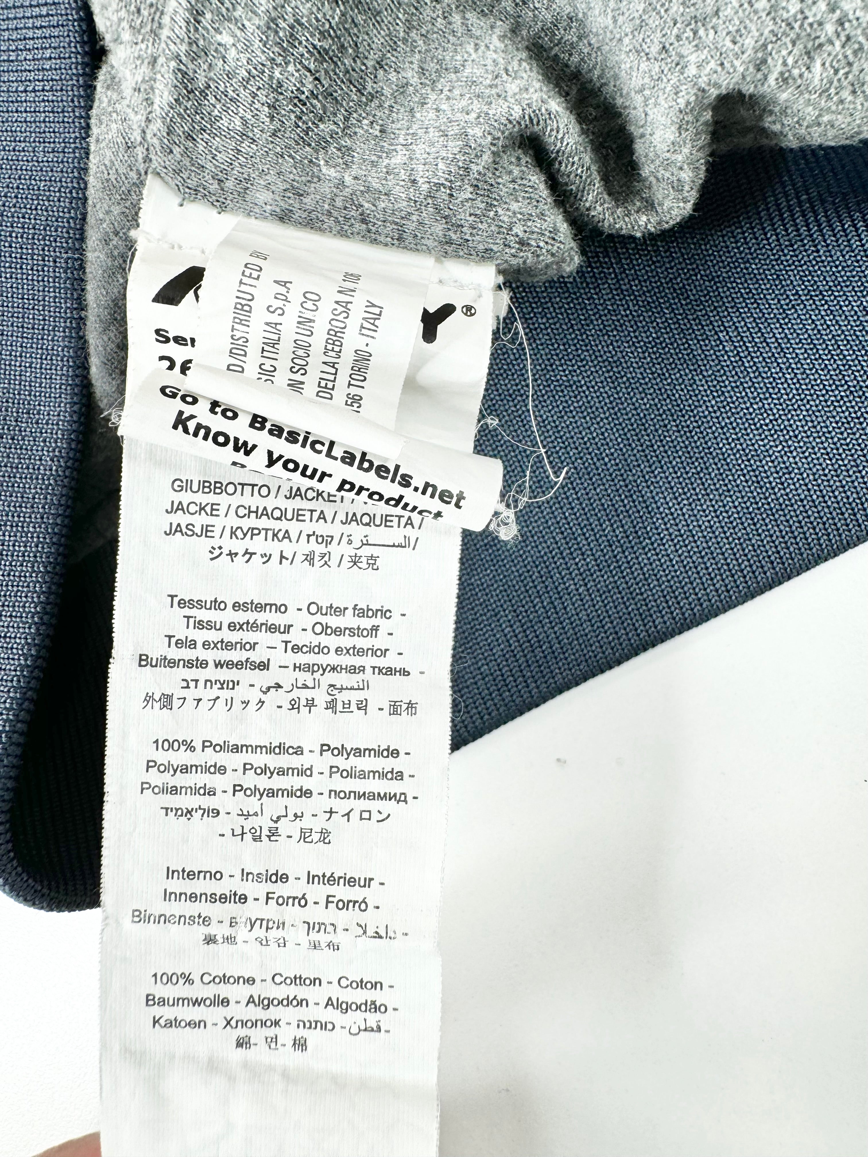 K•Way Navy Amaury Nylon Jersey Jacket - M