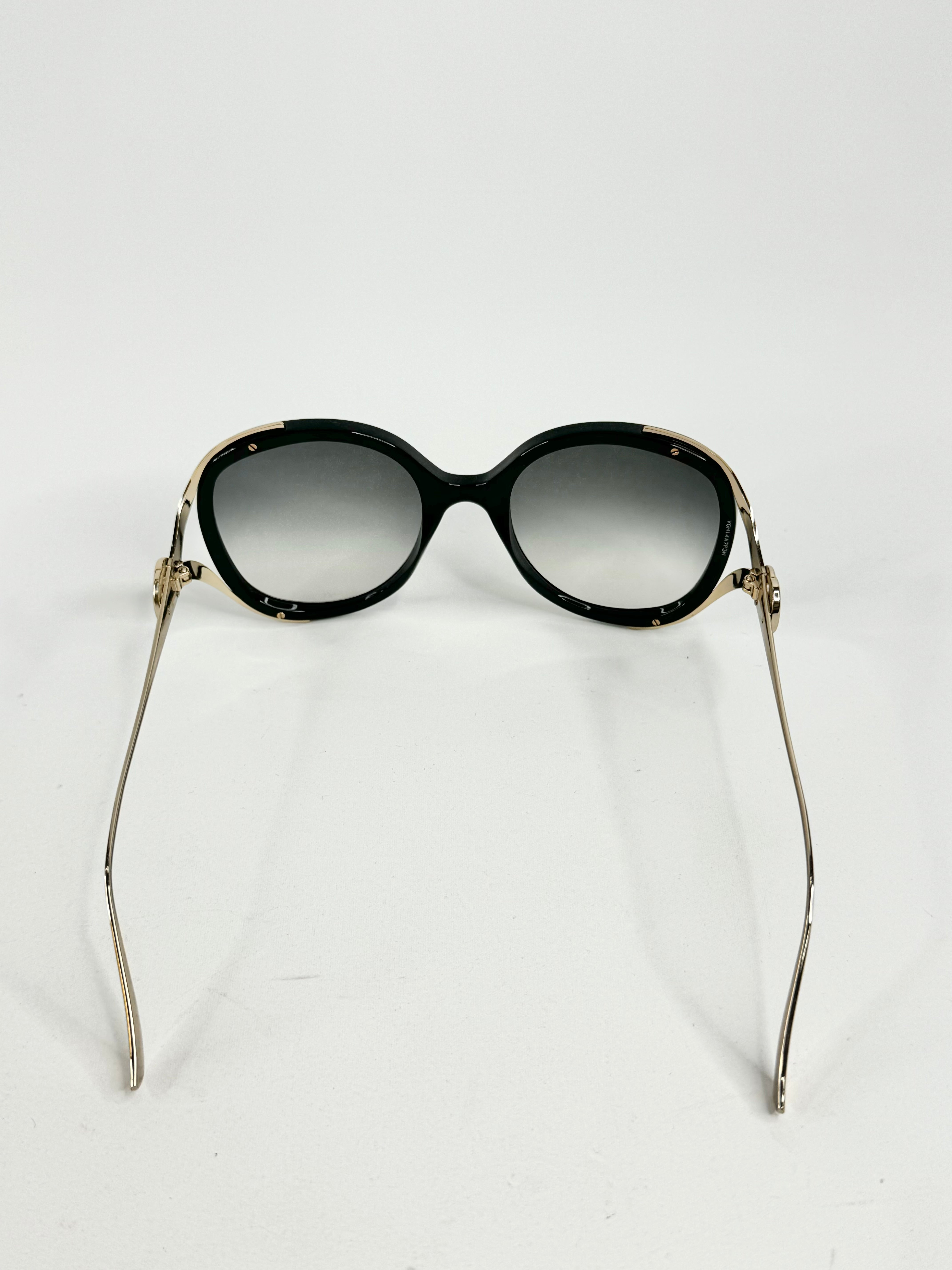 Gucci Grey Gradient Oversized Glasses