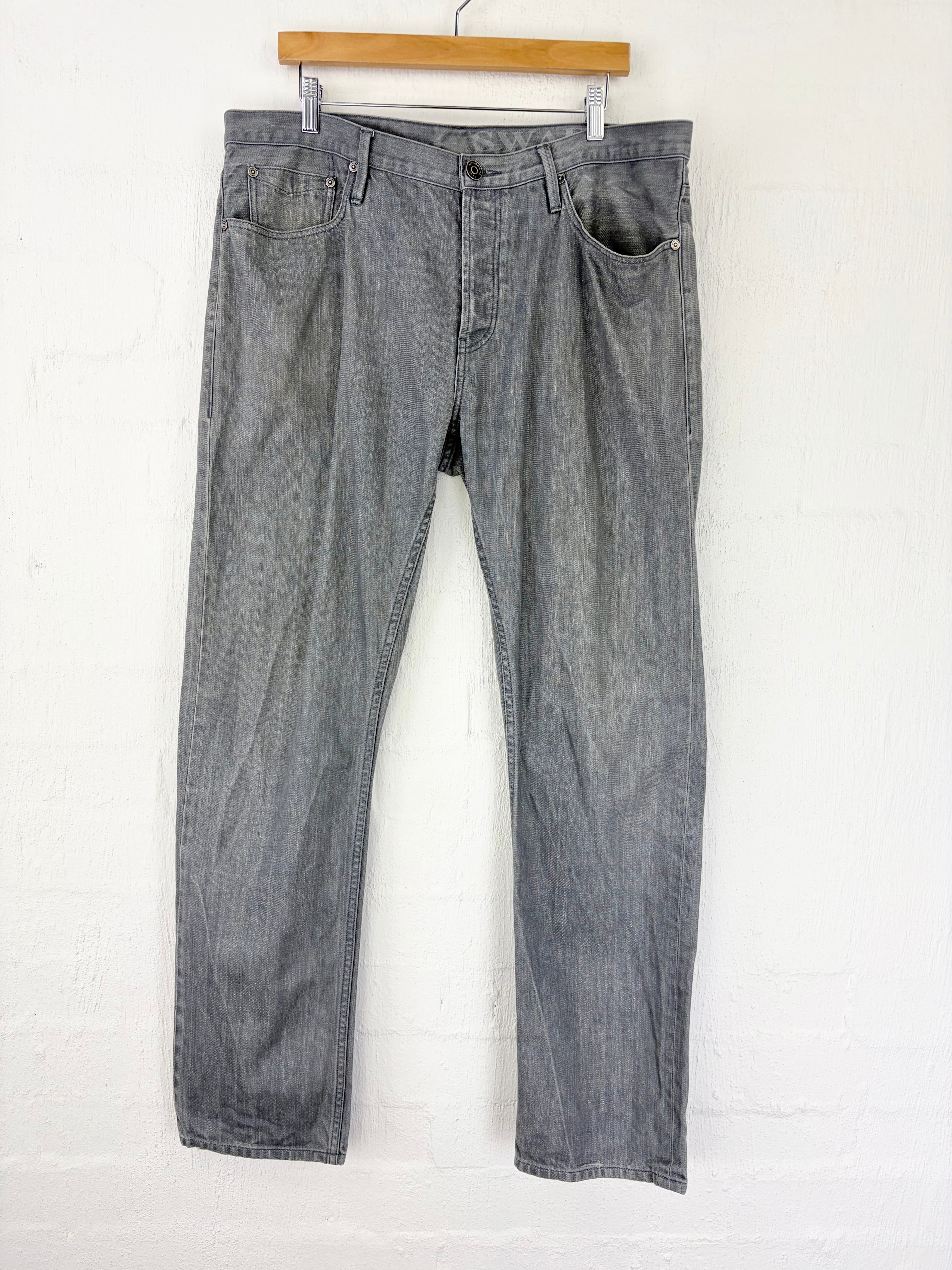 Burberry Grey Denim Jeans - 36