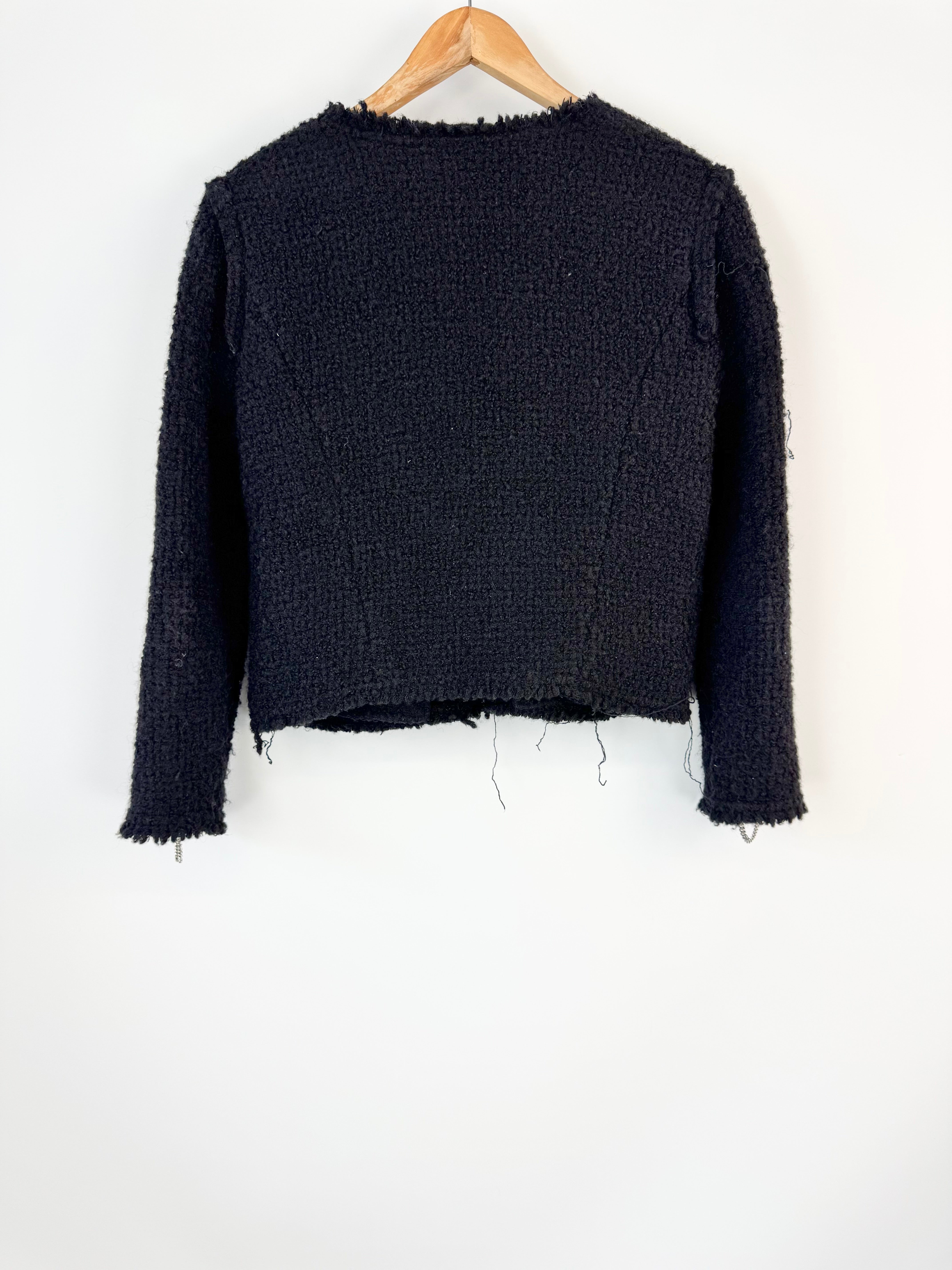 IRO 'Strut' Boucle Black Jacket - AU12