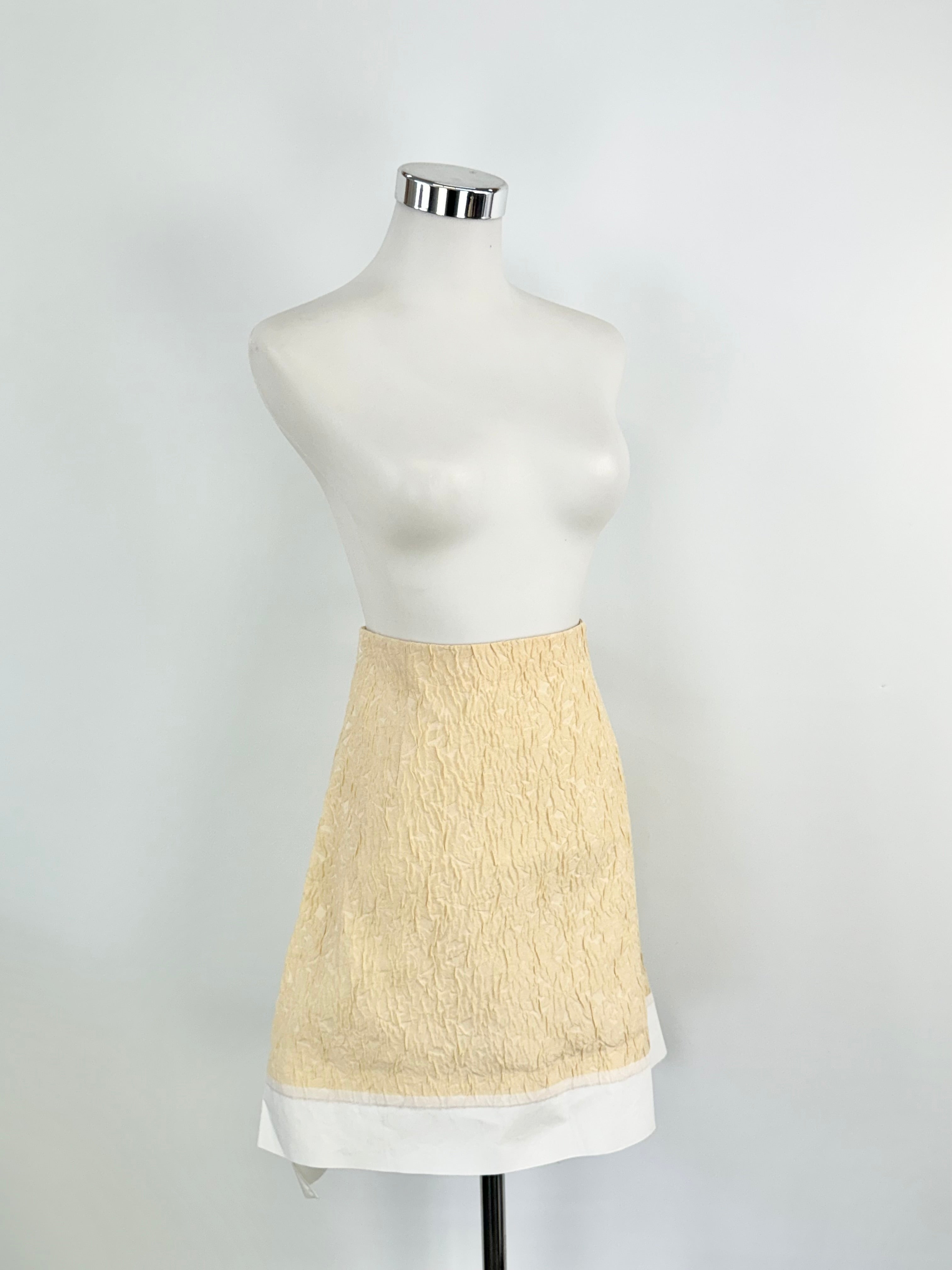 Marni Summer Edition 2013 Textured Flower Vanilla Skirt - AU8/10