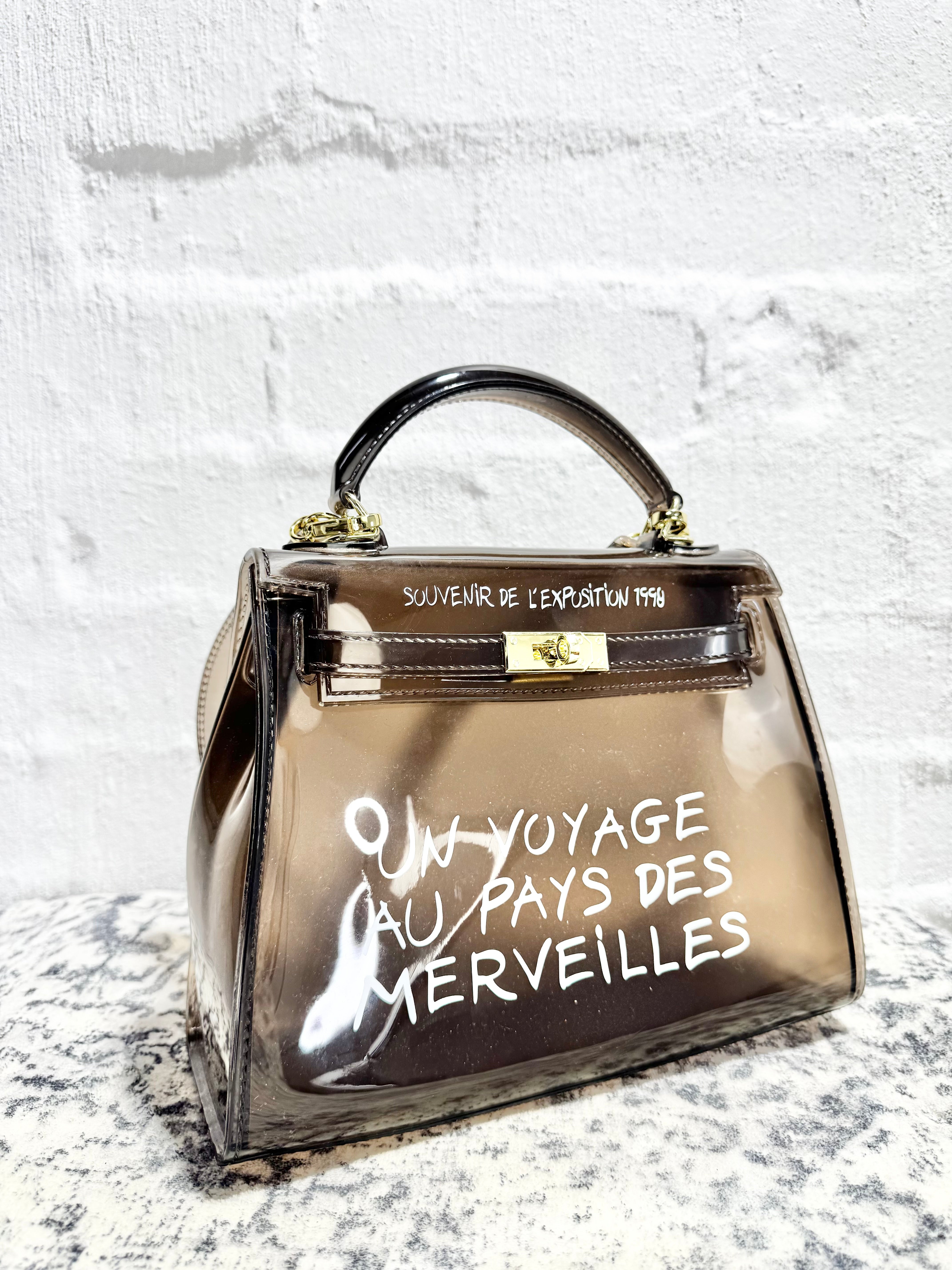 Grey Jelly 'Un Voyage au Pays Des Merveilles' Mini Bag