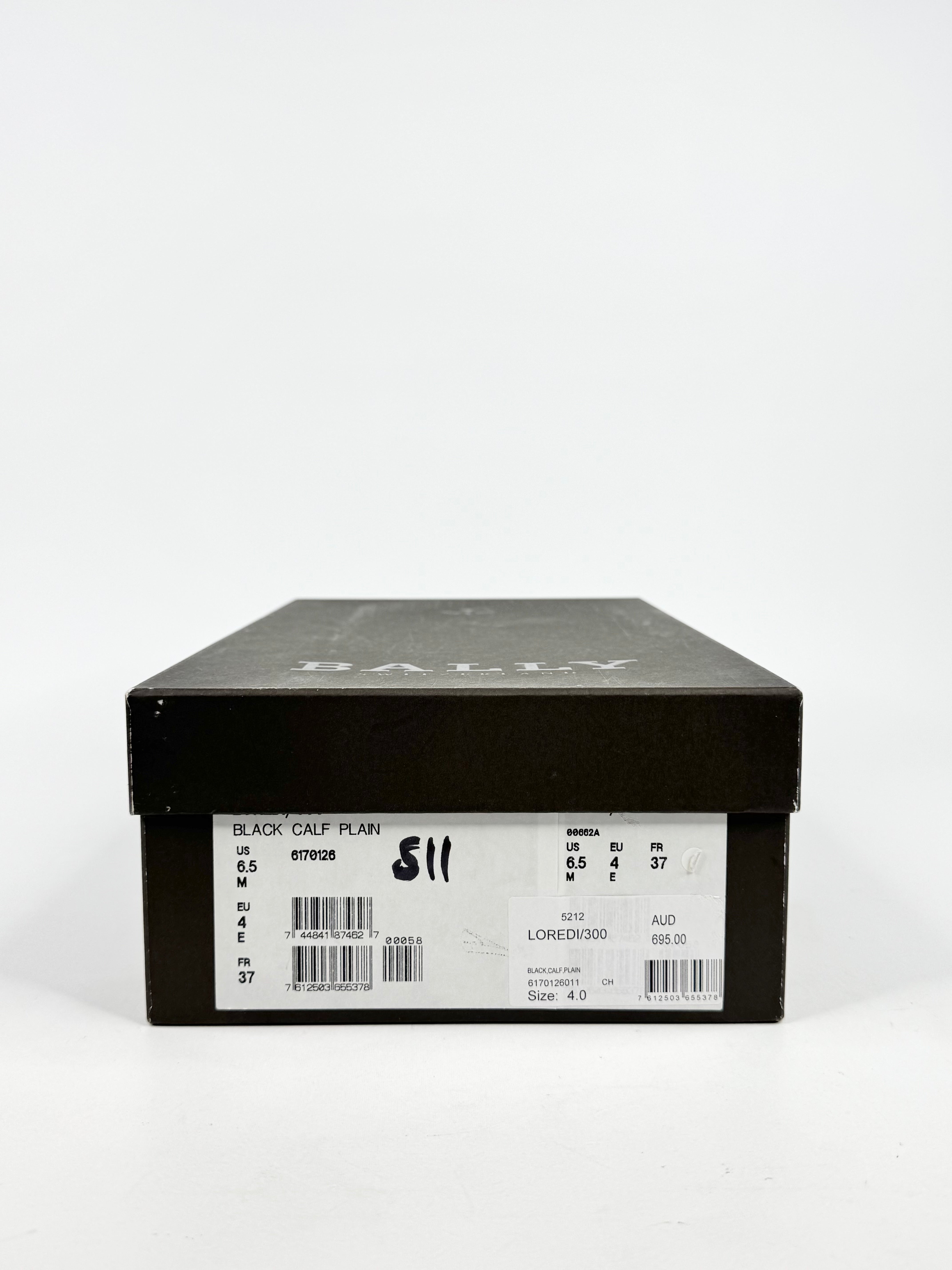 Bally Black 'Loredi' Sandals - EU37