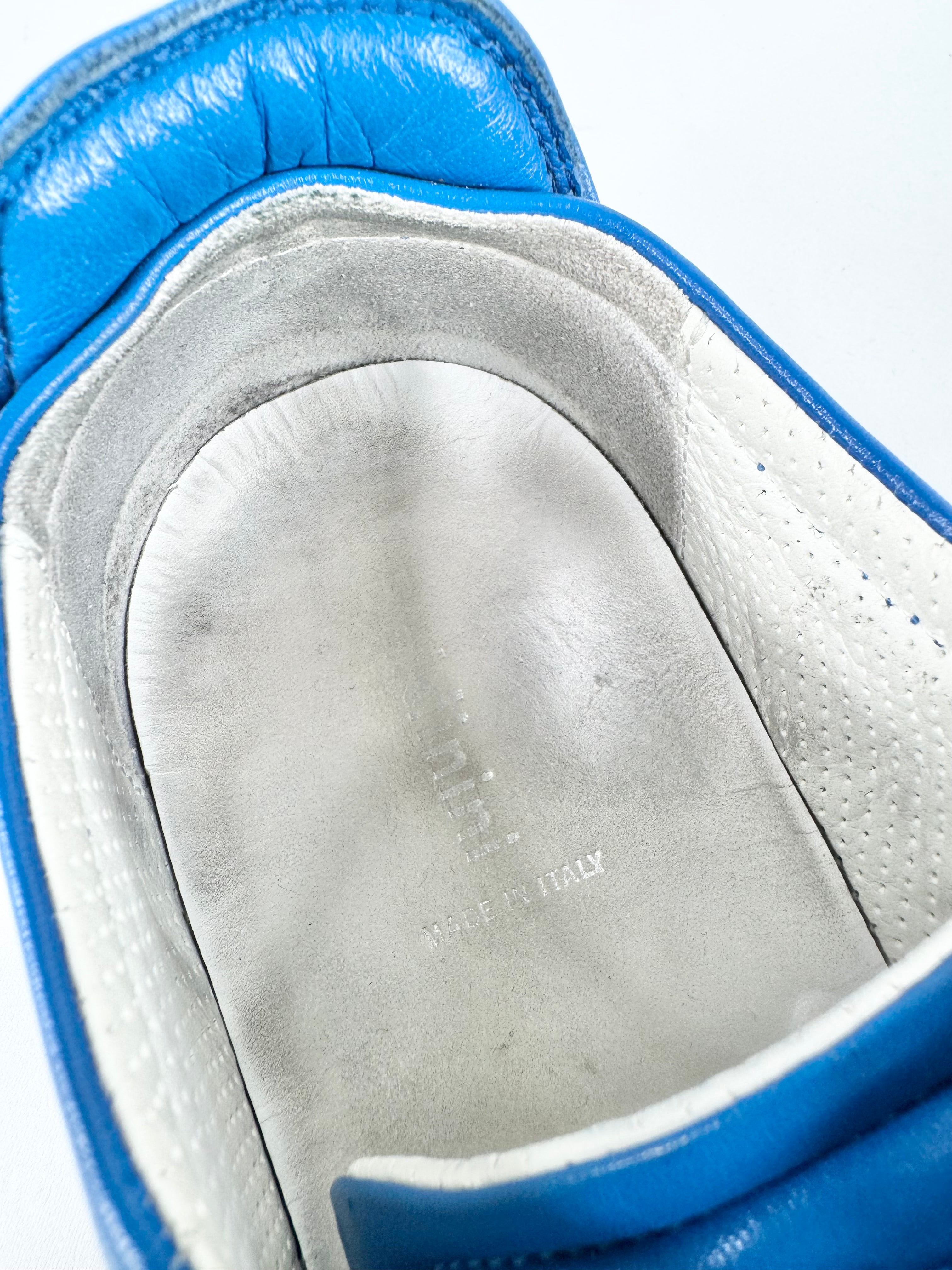 Baldini Electric Blue Lace Up Shoes - EU43