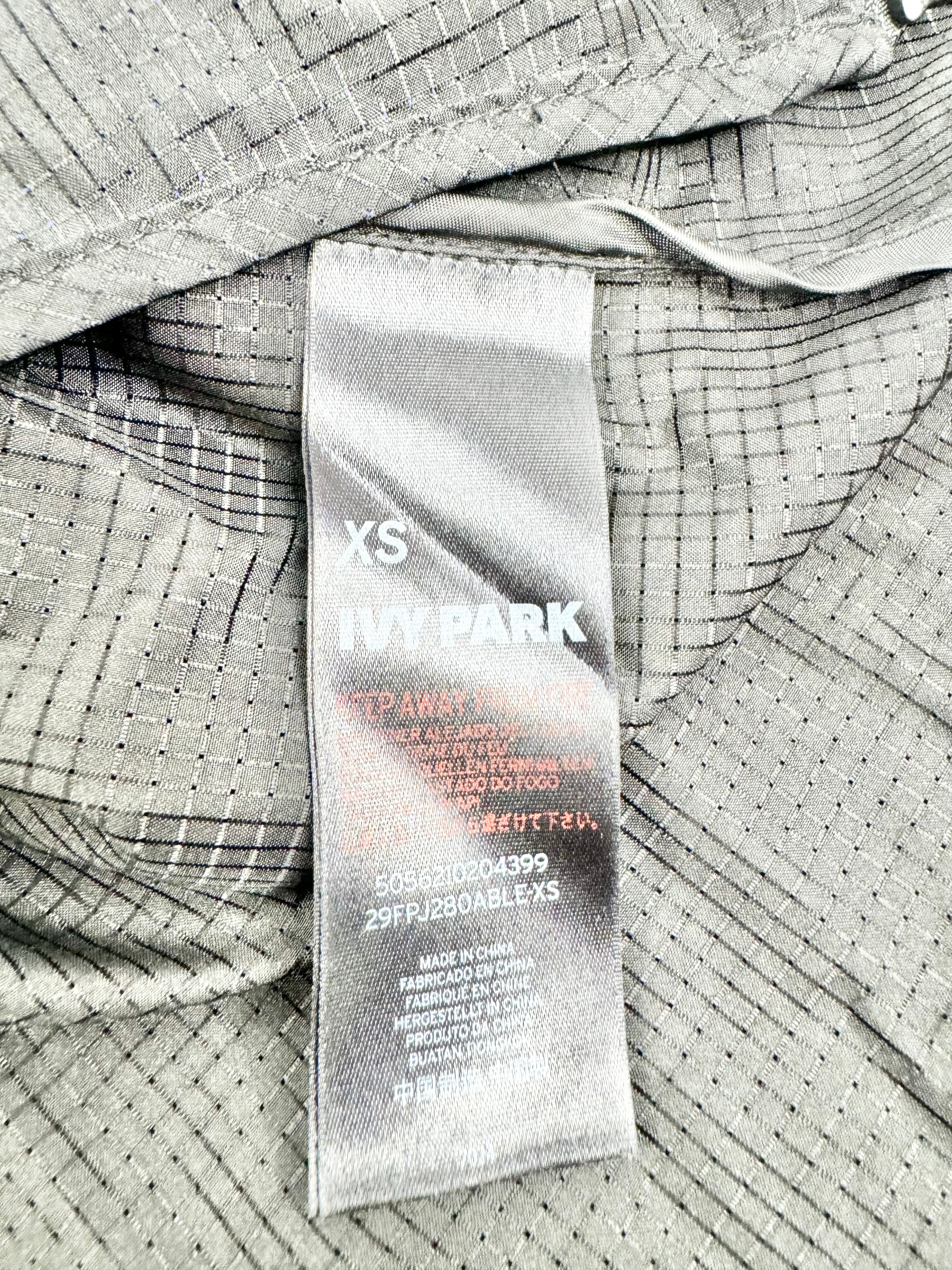 Ivy Park Blue & Black Contrast Windbreaker - AU6