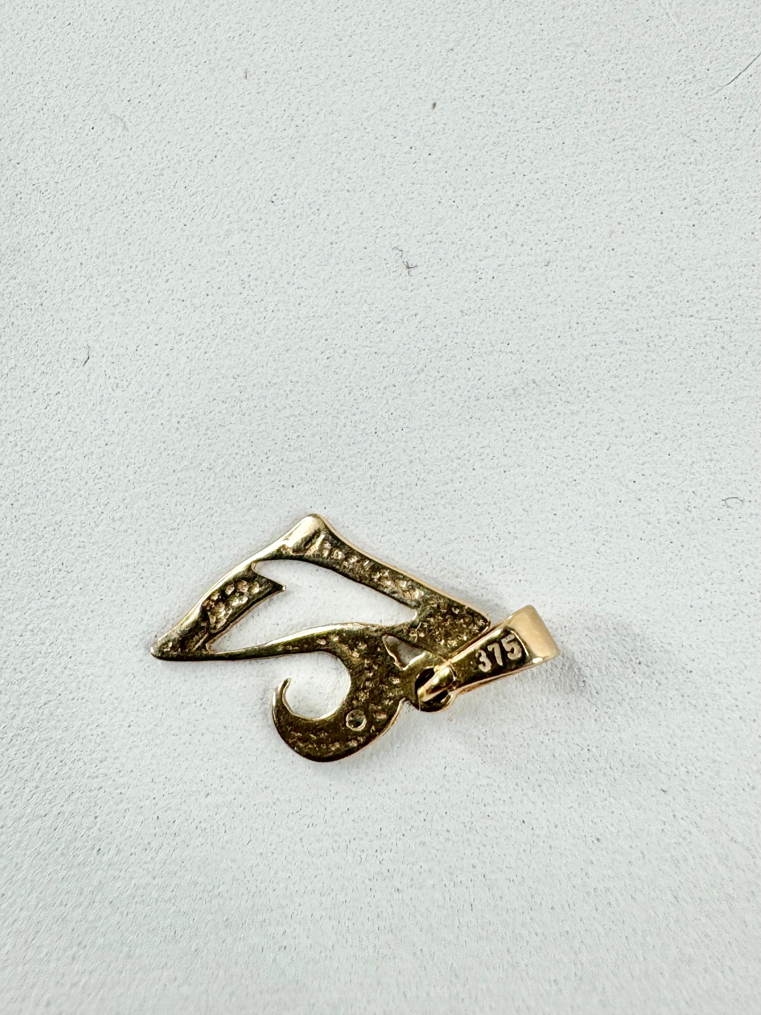 9ct Gold & Diamond '21' Charm