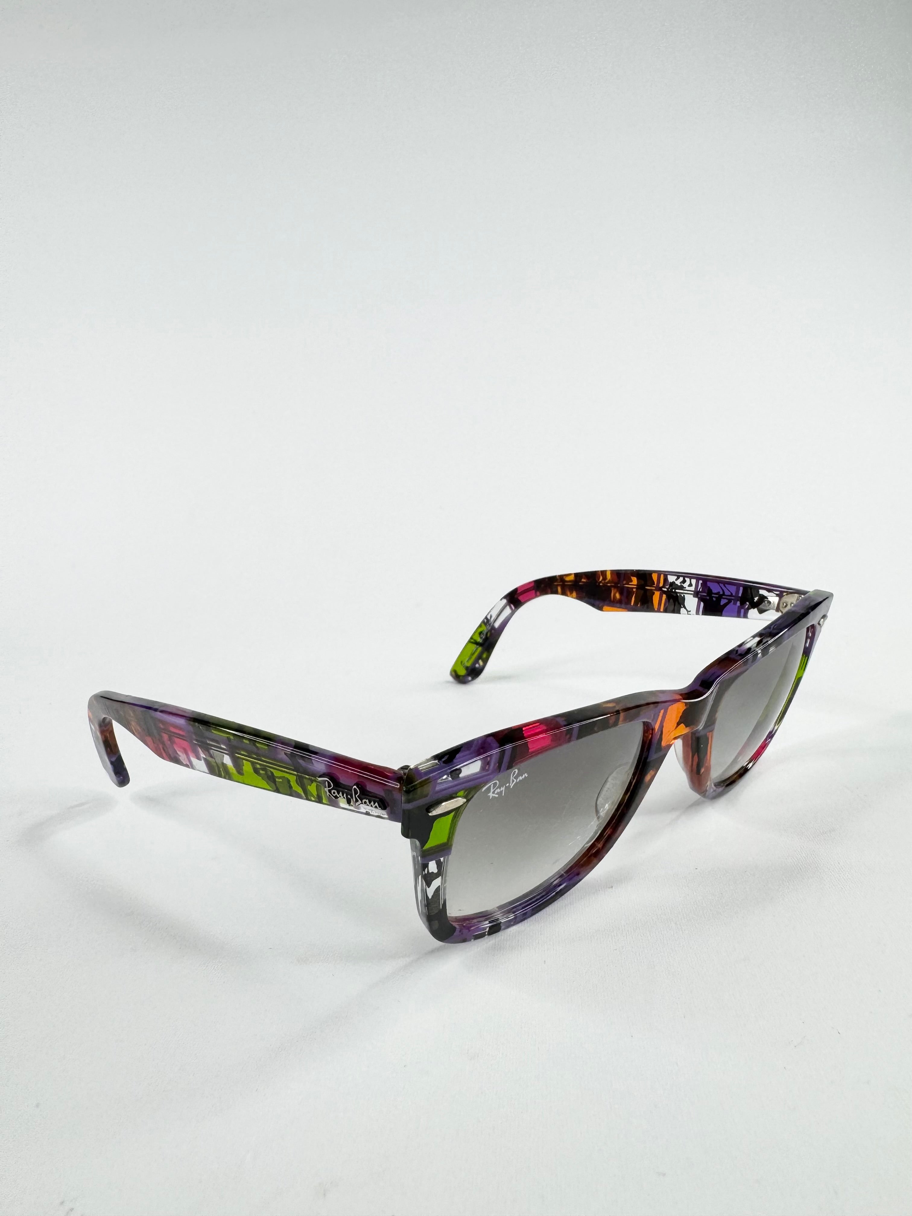 Ray Ban Multi-Colour 'Wayfarer' Special Edition Sunglasses
