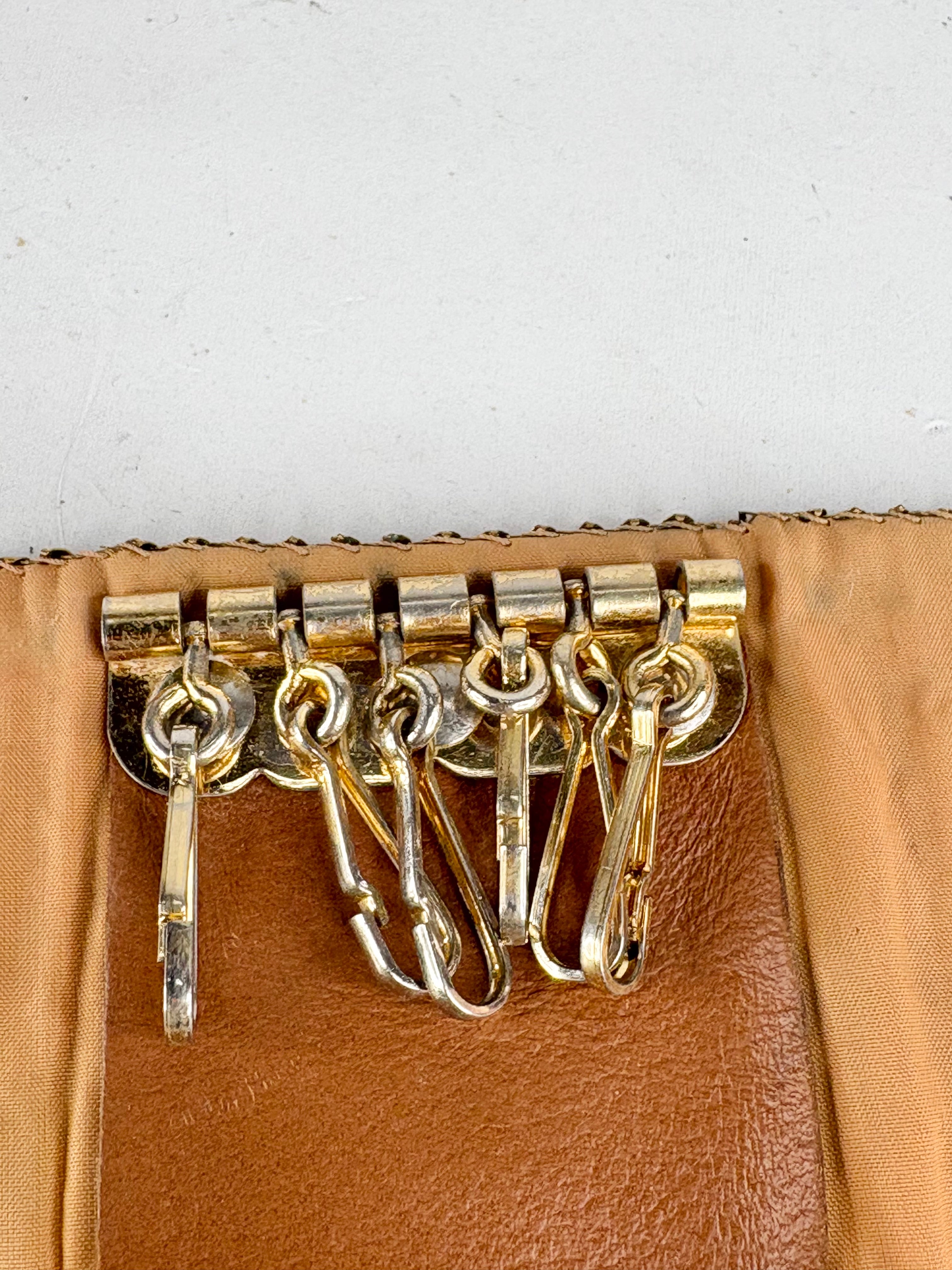 Vintage Gold Glomesh Key Holder