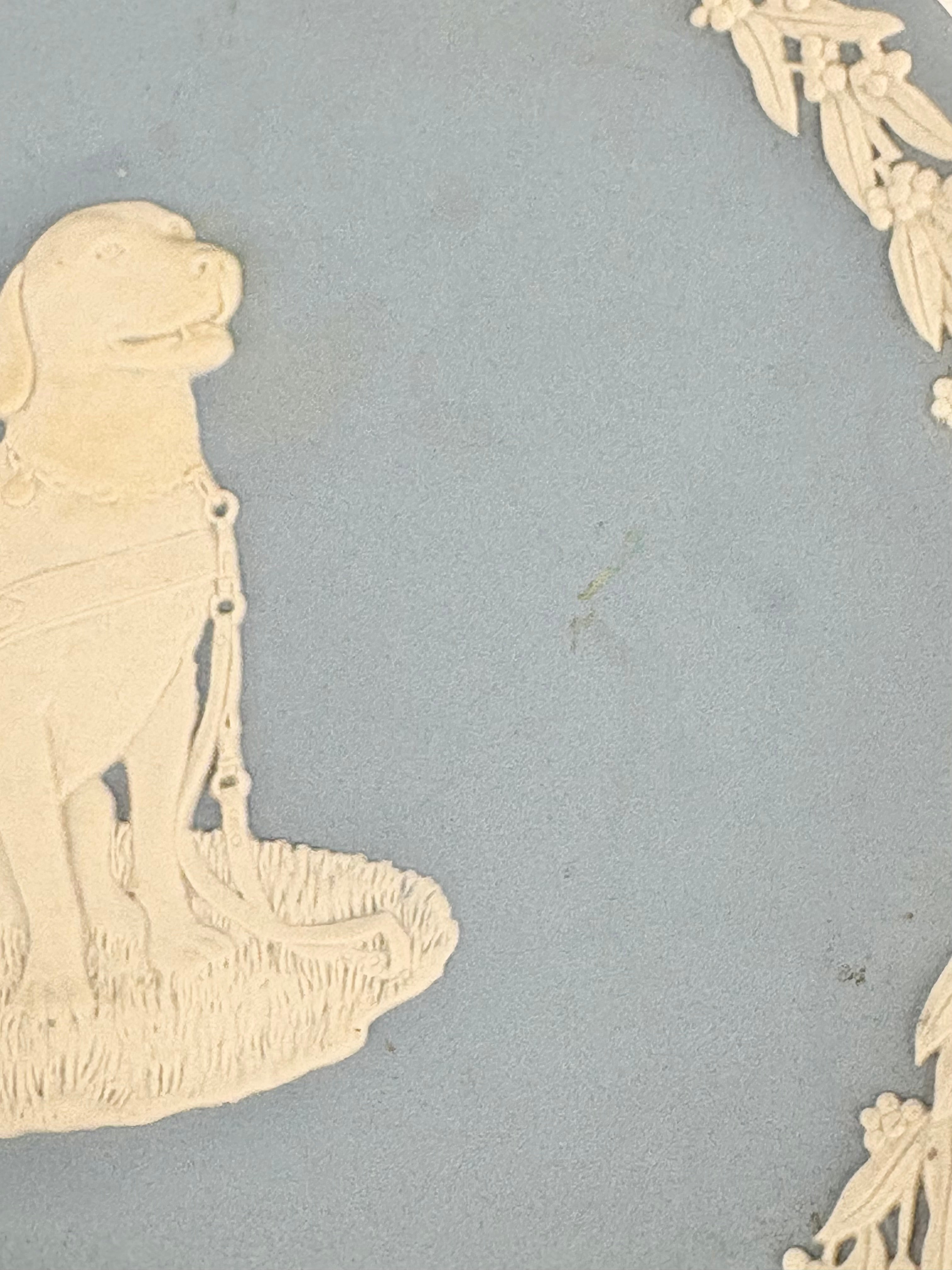 Wedgwood Royal Guide Dogs of Australia Commemorative Jasperware Plate