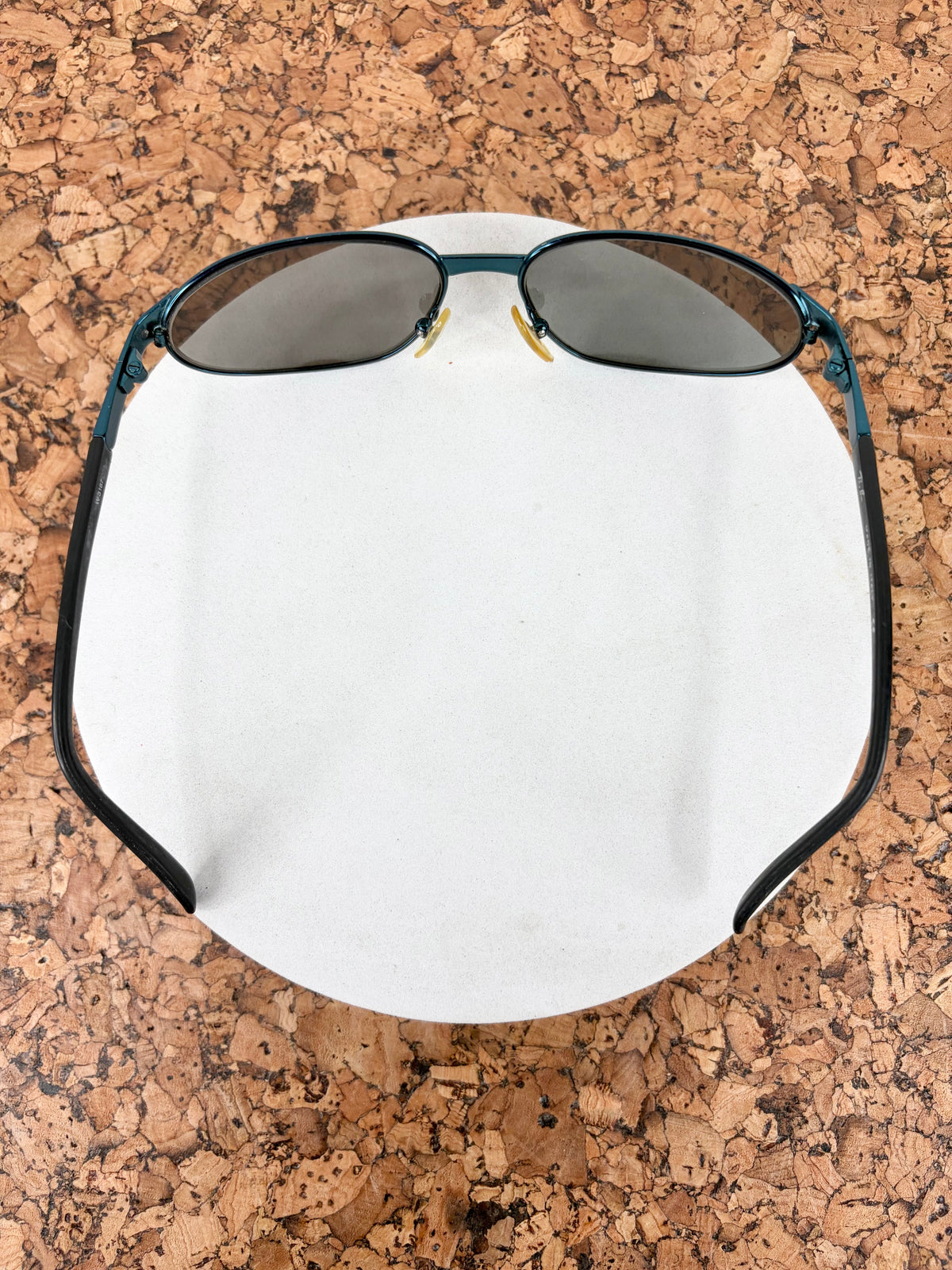 Ray-Ban Metallic Blue Italian Made Sunglasses