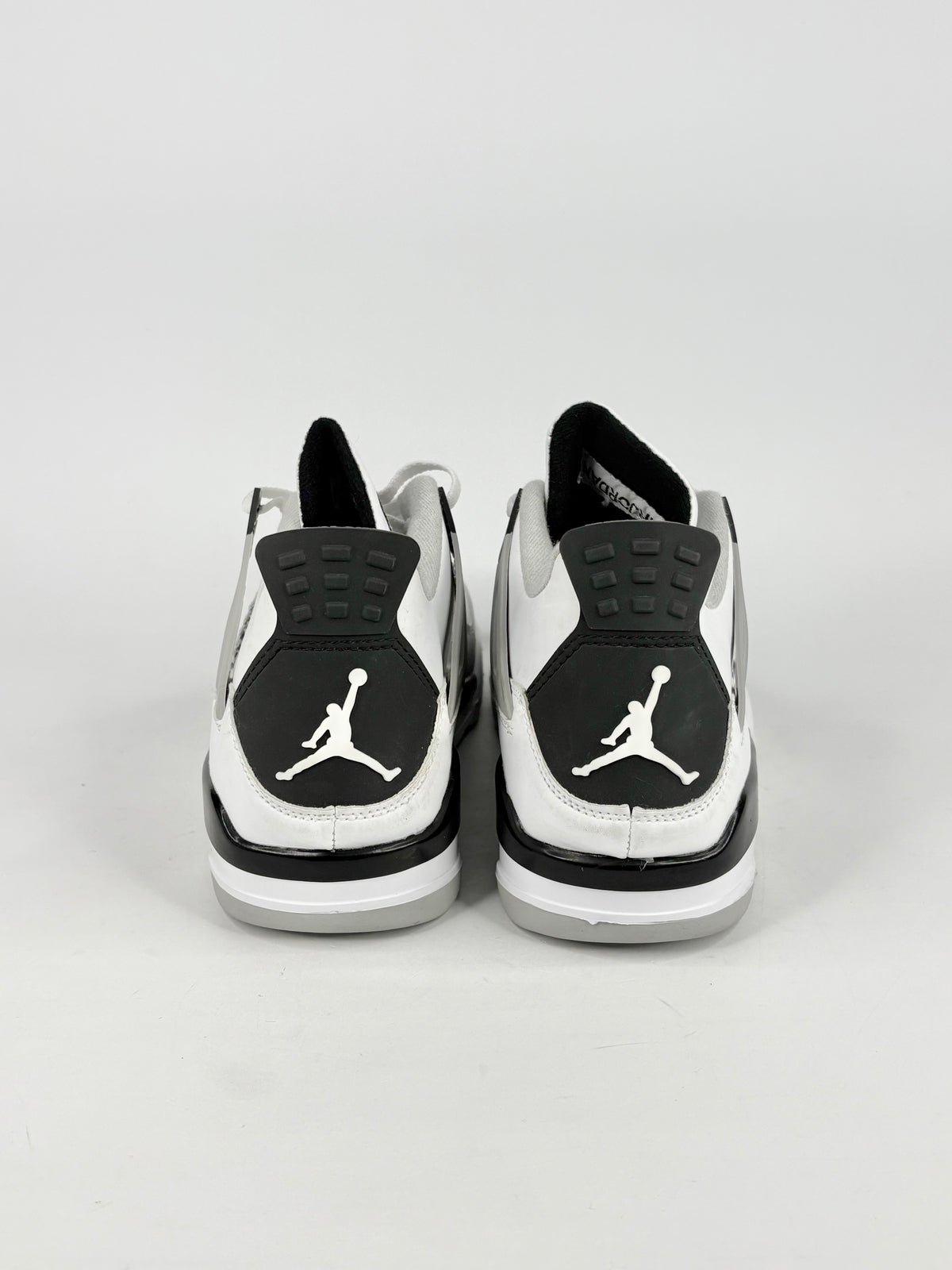 Air Jordan IV Retro Military Black & White High-Top Sneakers - EU46