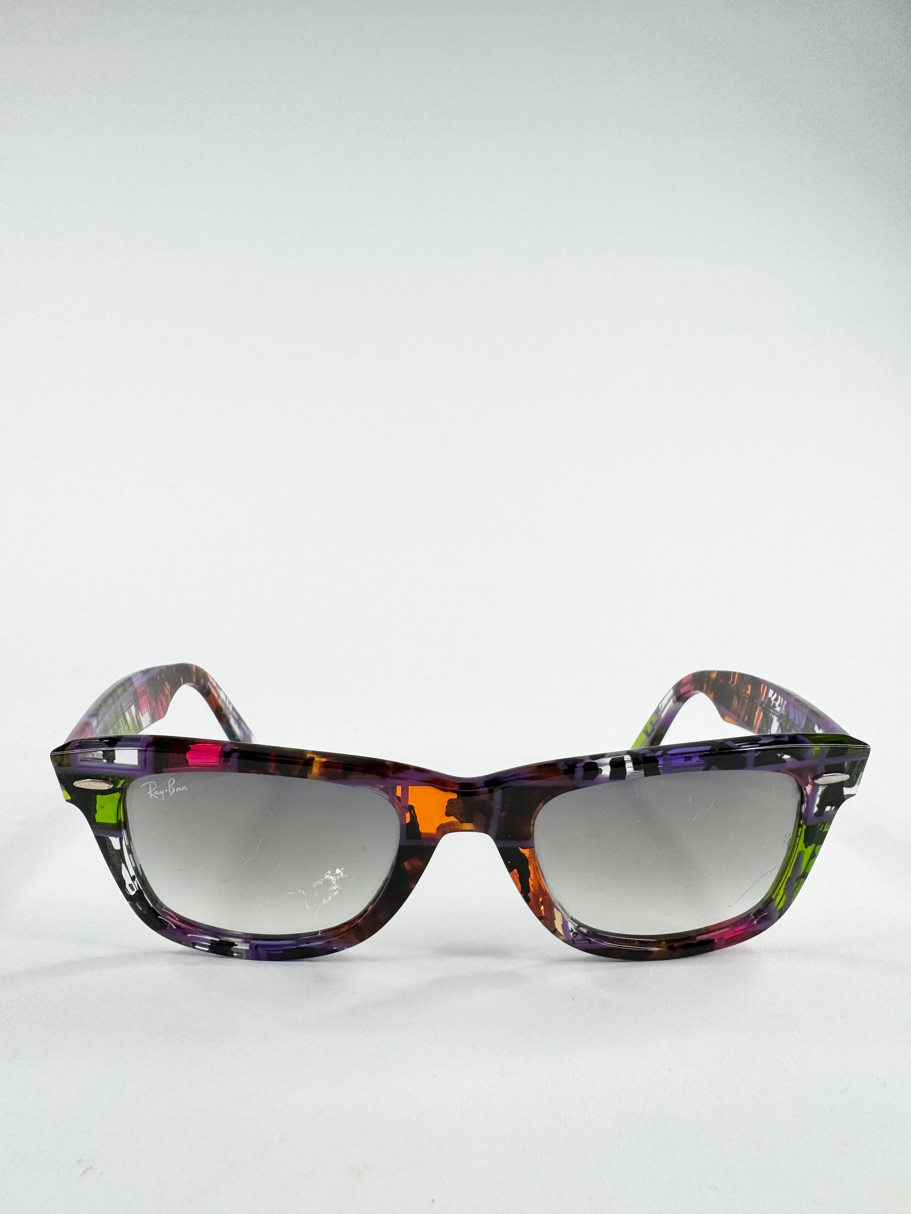 Ray Ban Multi-Colour 'Wayfarer' Special Edition Sunglasses