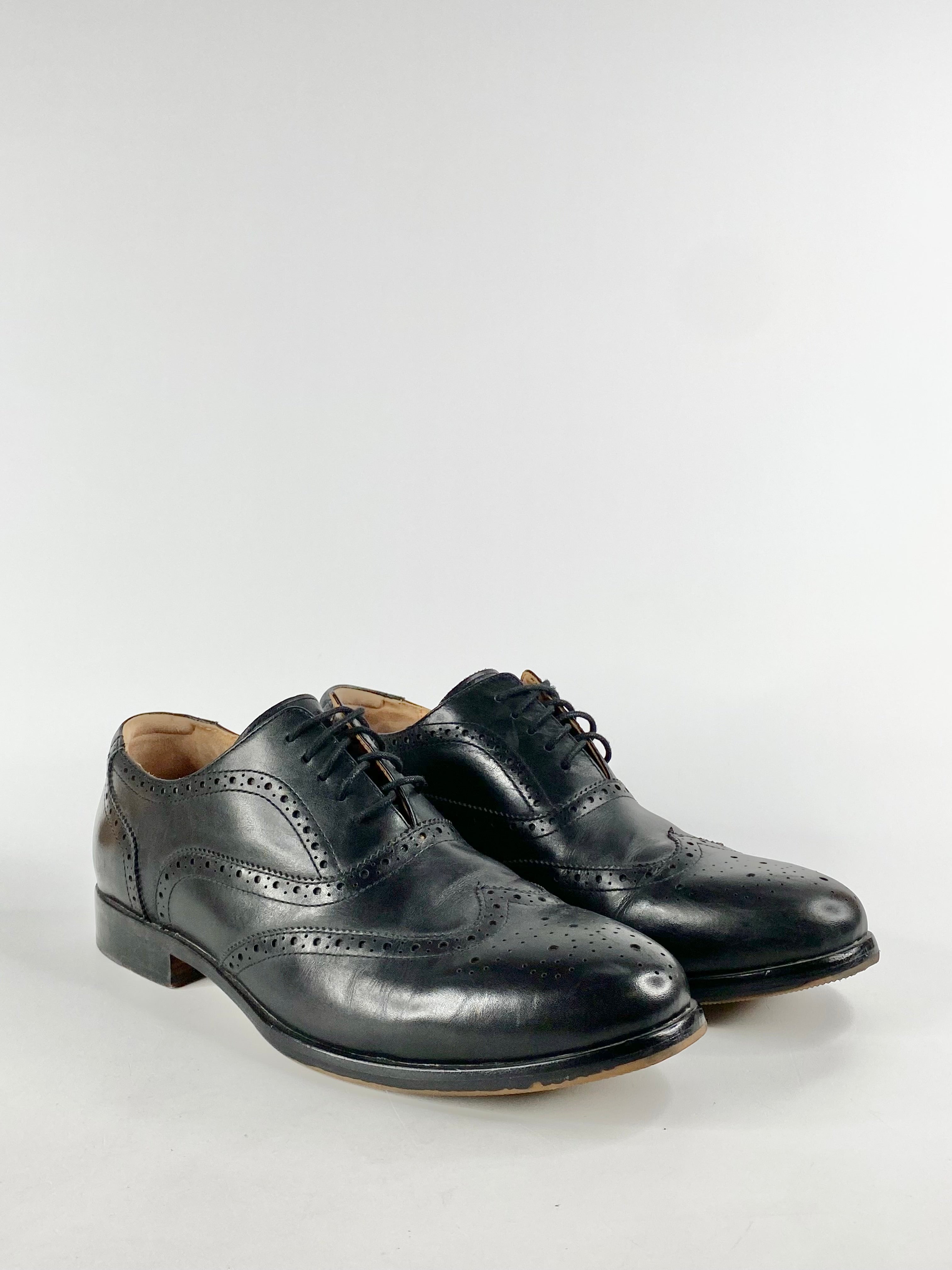 Bared Black Brogues - EU47