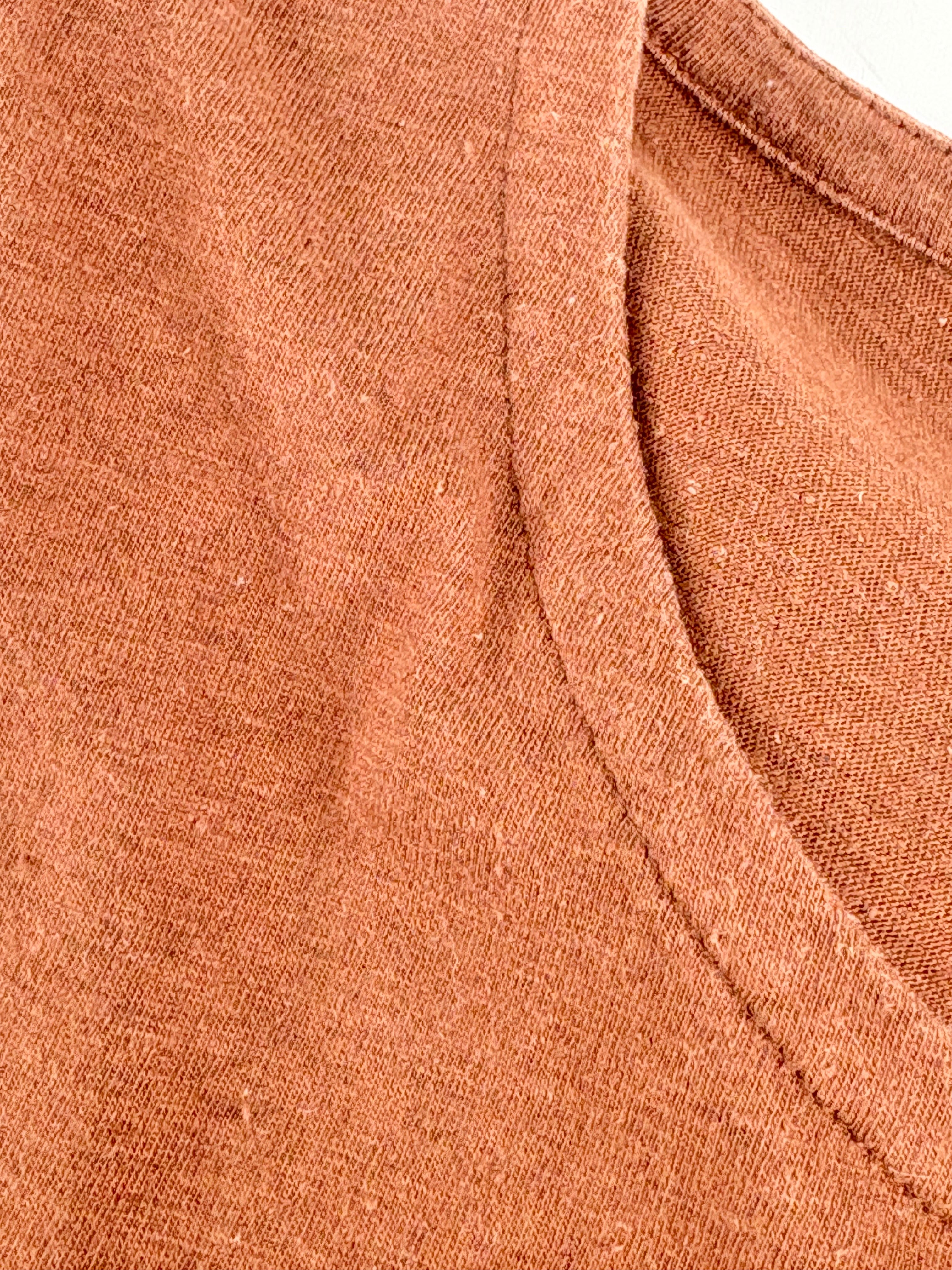 A.P.C. Rue Madame Paris Chocolate Brown T-Shirt - AU6/8