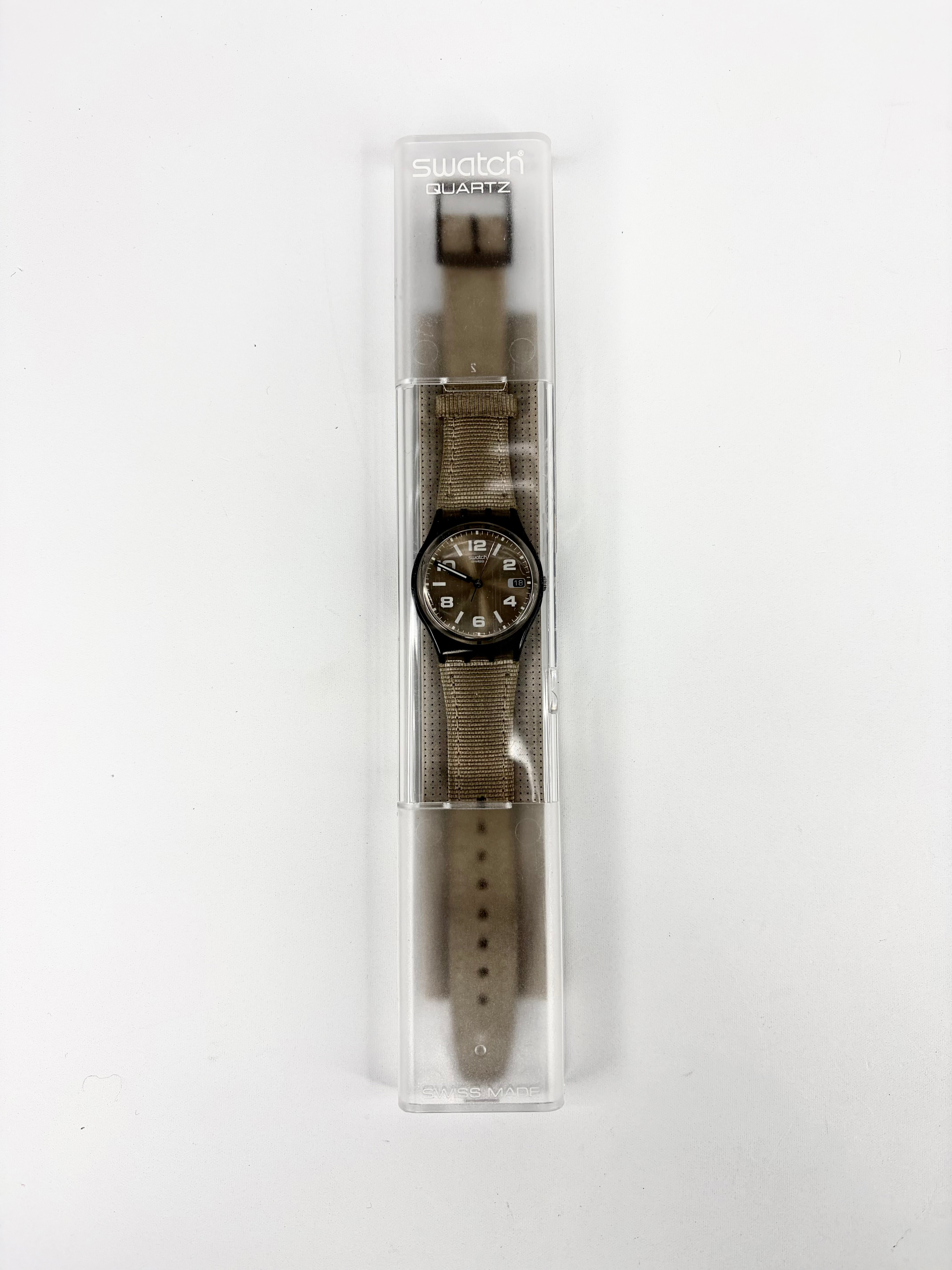 Swatch Gold Toned 'Gent Pampa's Rider' Watch