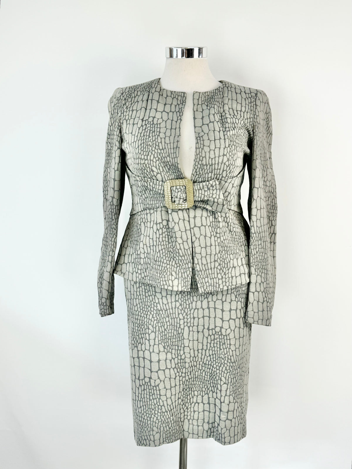 Armani Collezioni Grey Duotone Suit - AU12