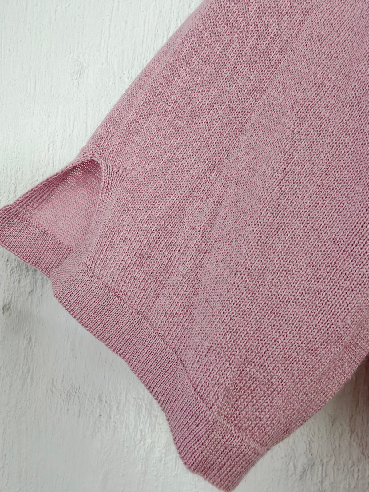 Marni Dusty Pink Cut Out Wool & Silk Top - AU10