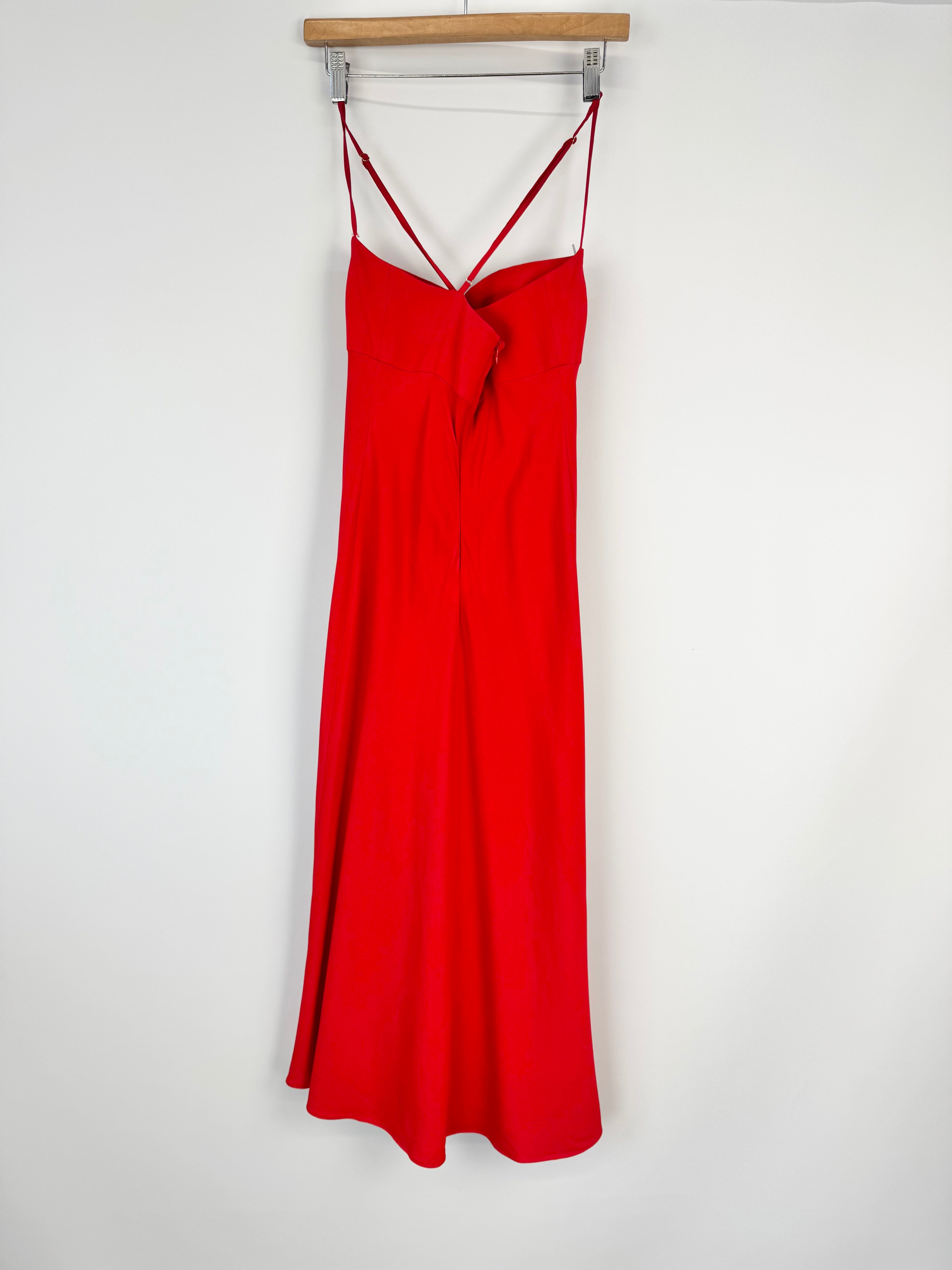 Michelle Mason Crimson Gown - AU10