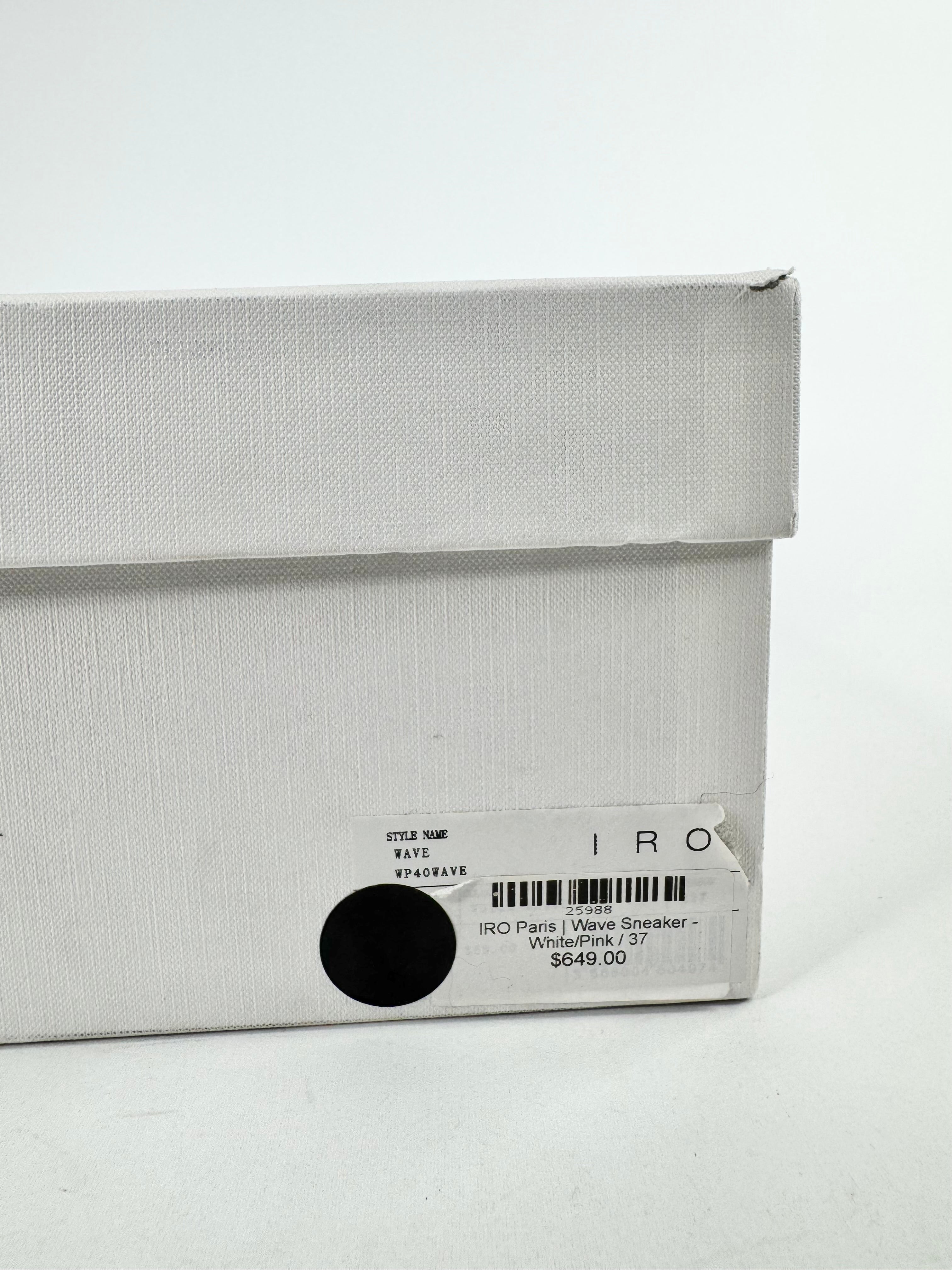 IRO Pink & White 'Wave' Sneakers - EU37
