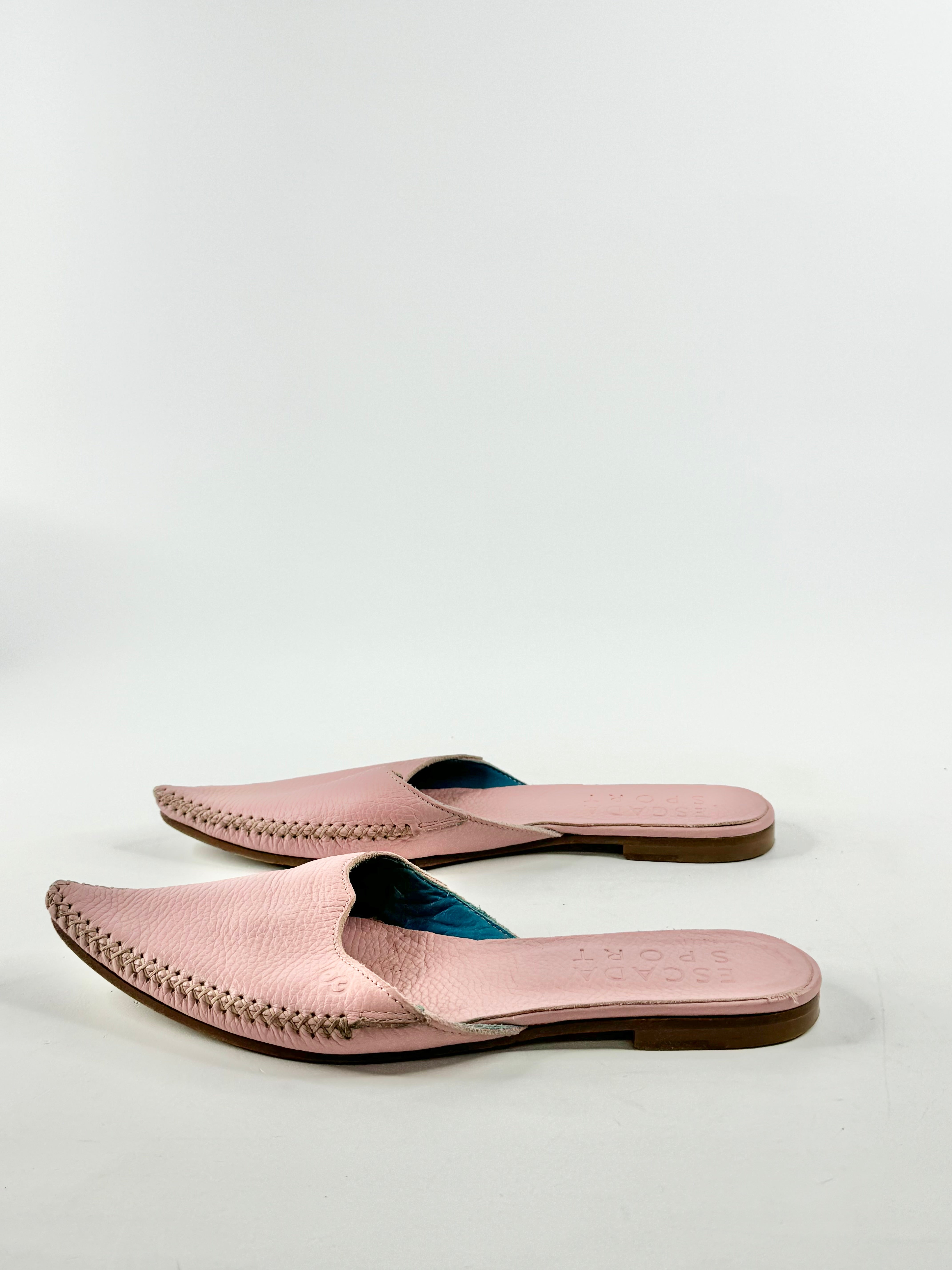 Escada Sport Lemonade Pink Pointed Mules - EU38.5