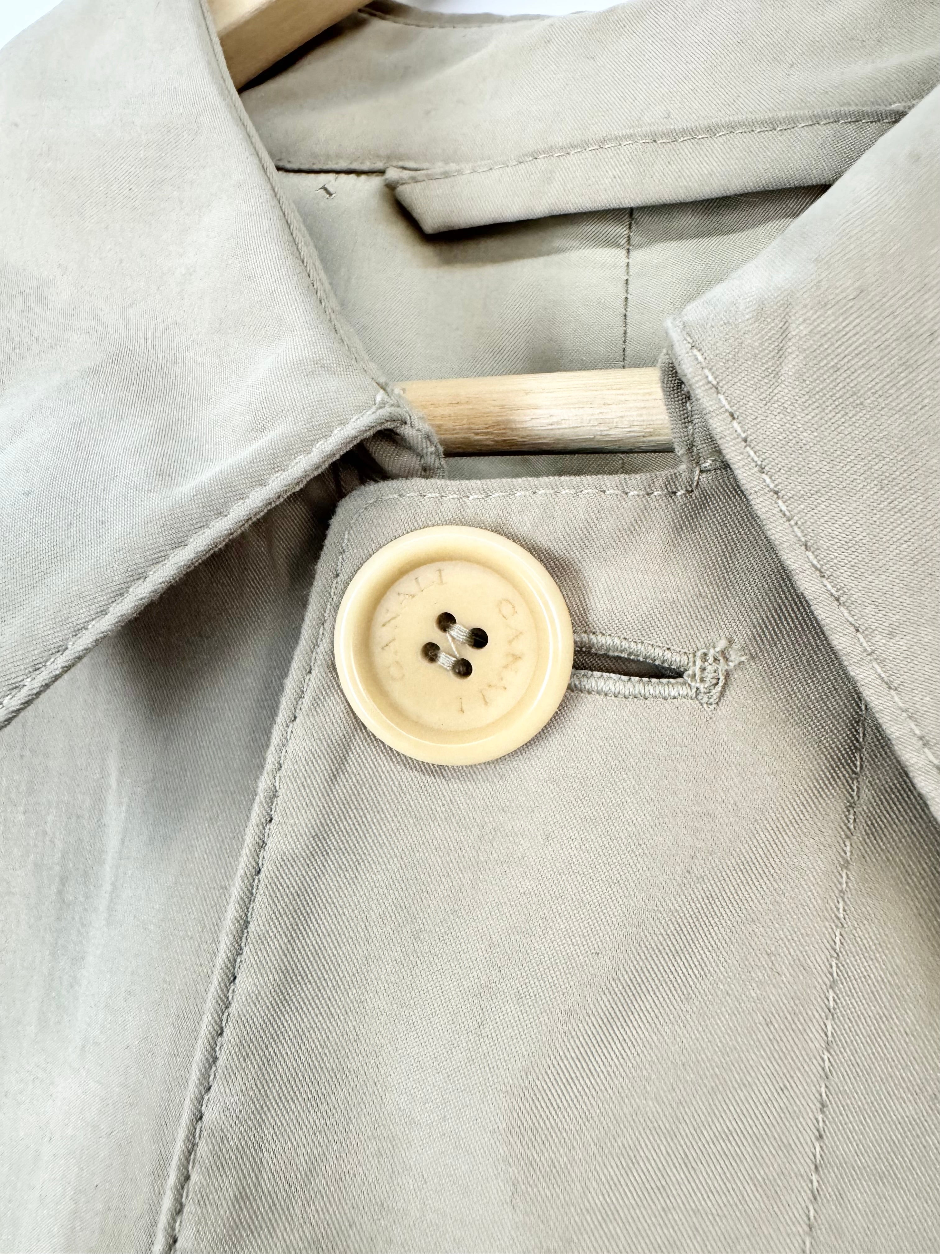 Canali Beige Trench Coat - 50