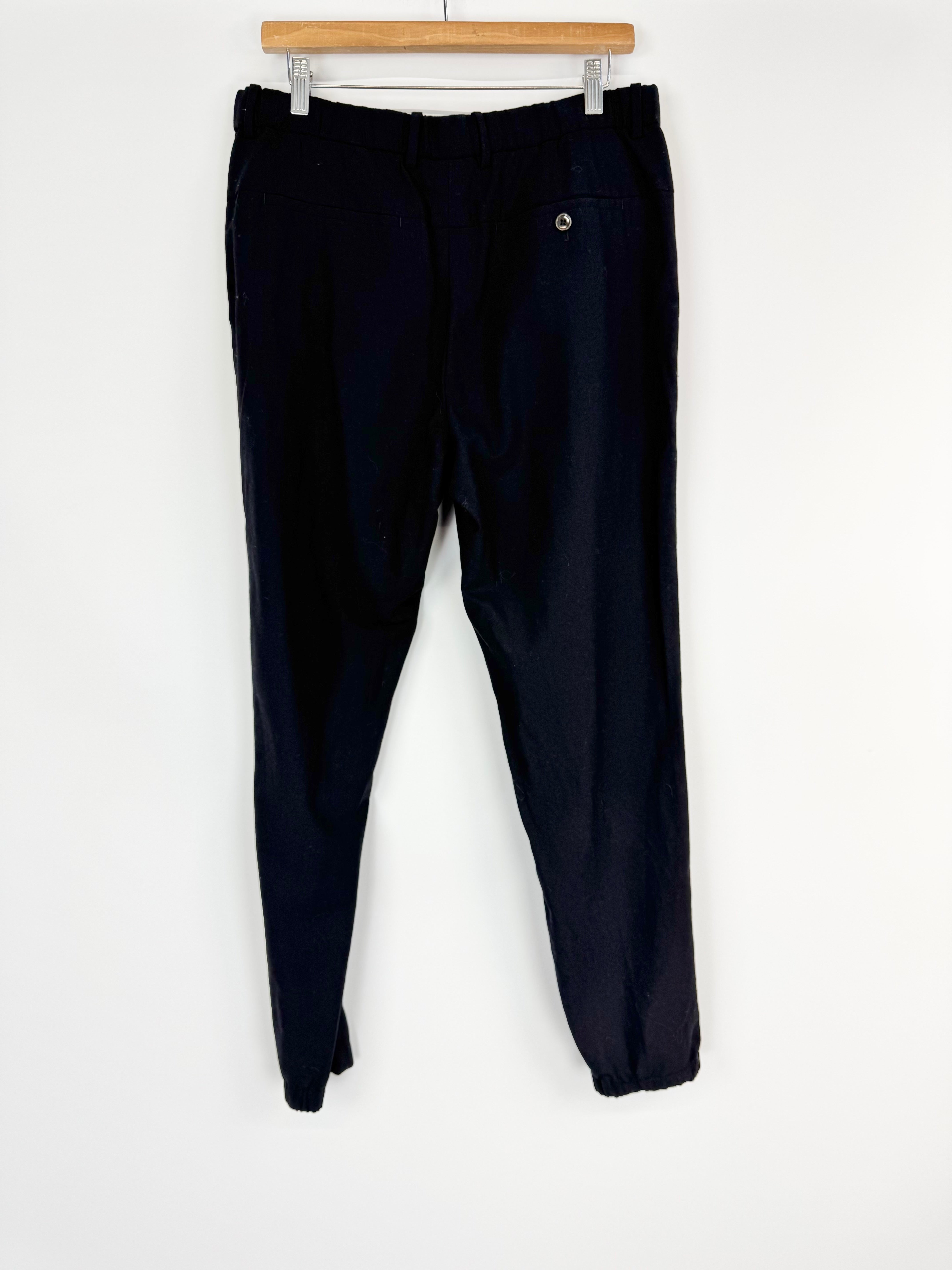 Vince Black Wool Blend Slacks - 33