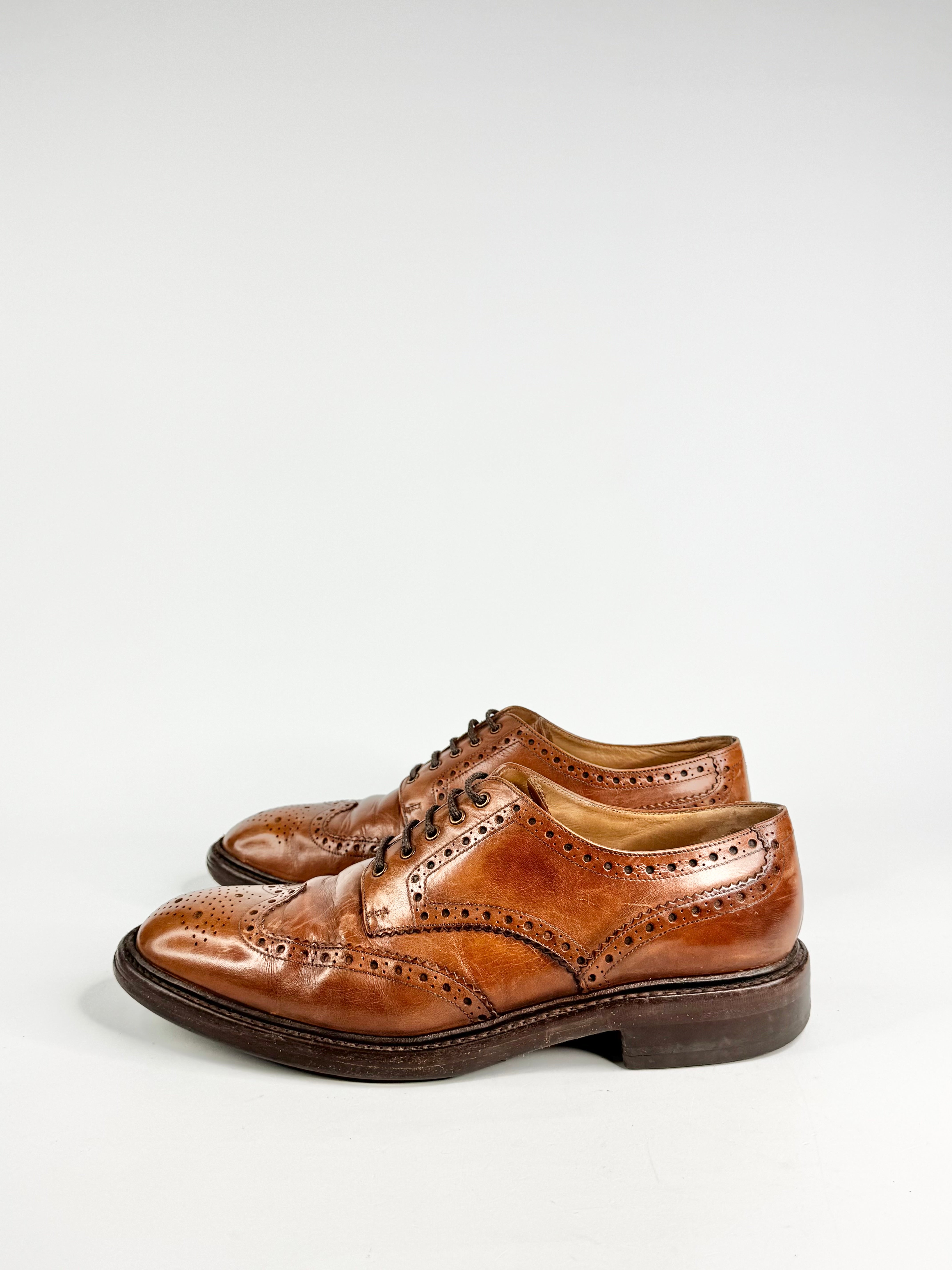 Vintage Loakes Tan Brogues - EU42