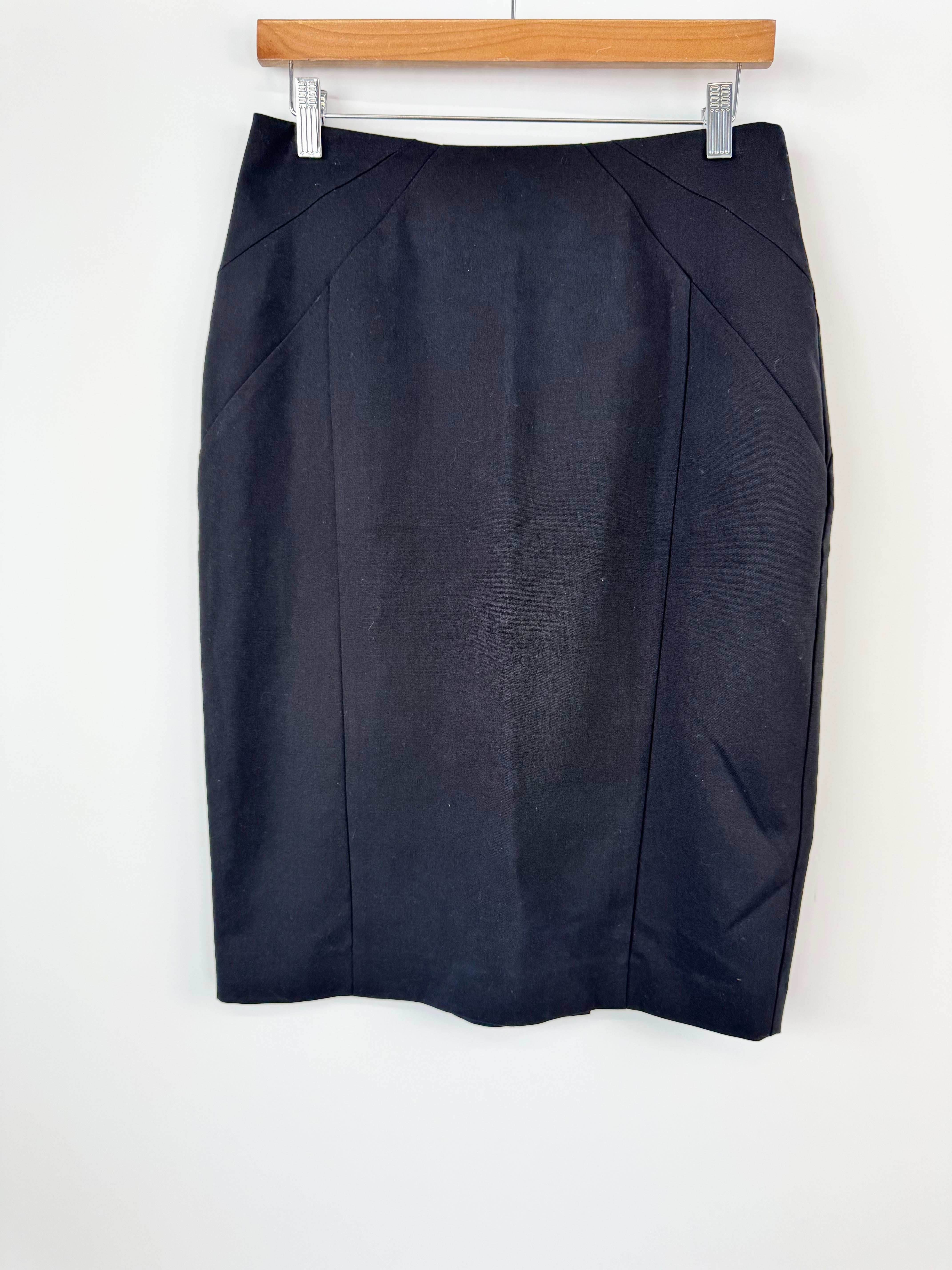 Cue Black Knee Length Skirt - AU10