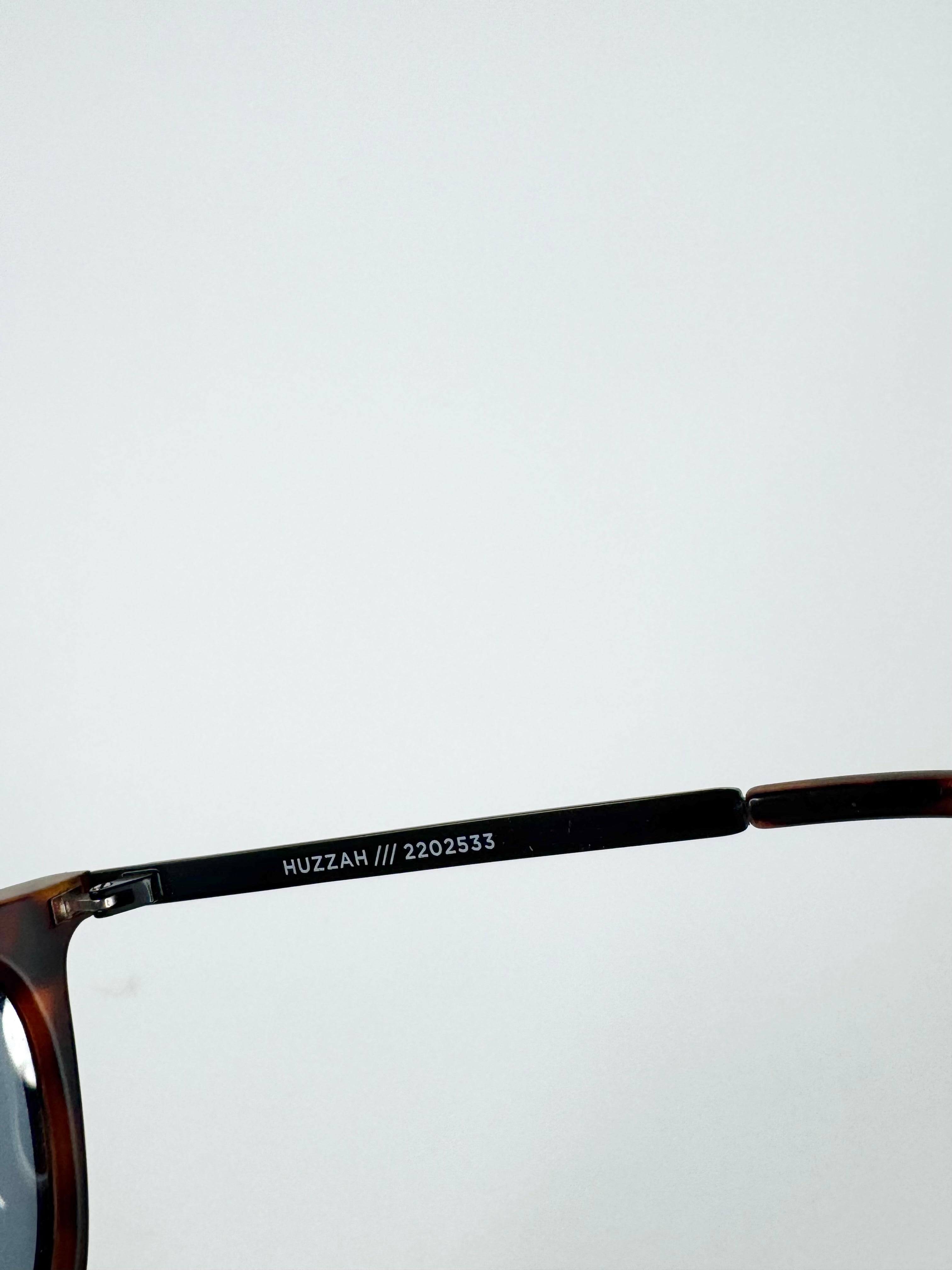 Le Specs Dark Tortoiseshell 'Huzzah' Square Polarized Sunglasses