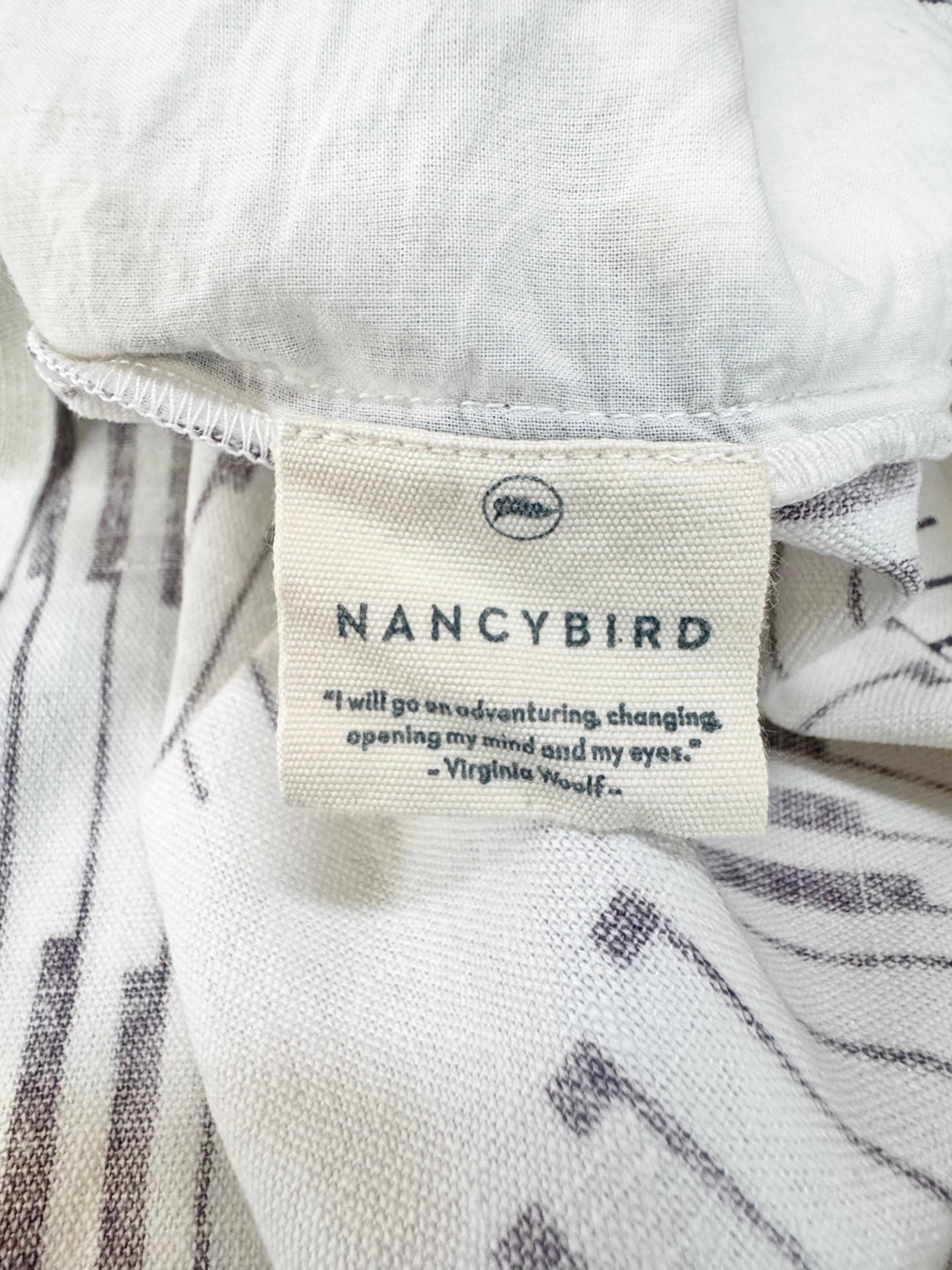Nancy Bird Blue & White Patterned Cotton Jacket - AU6/8