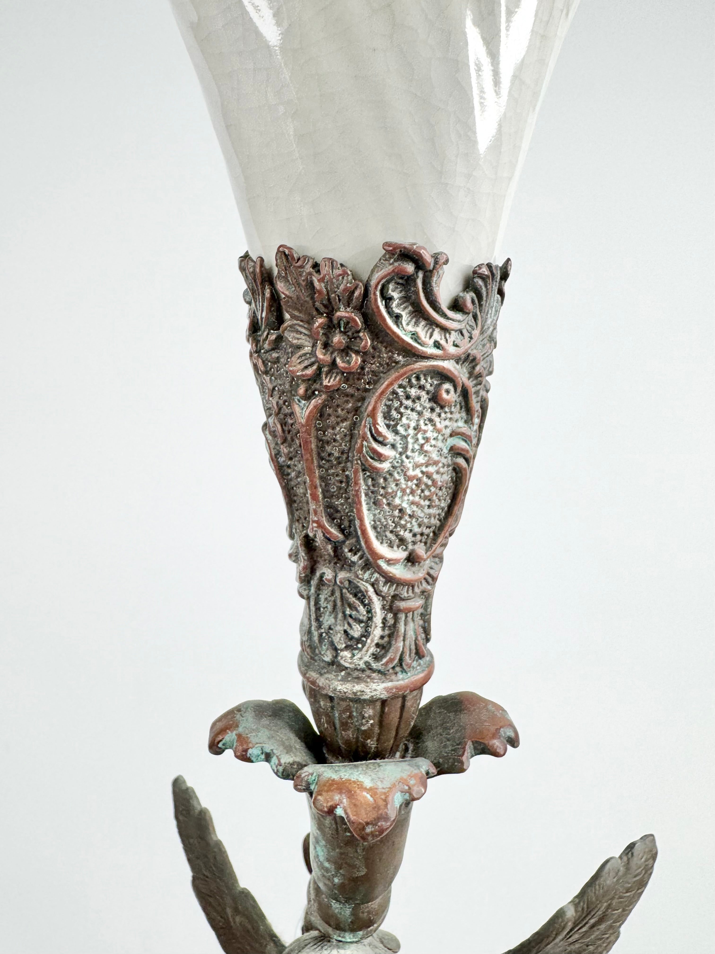 Vintage R.M. Hall Pty Ltd Limited Belle Époque Style Figural Lamps