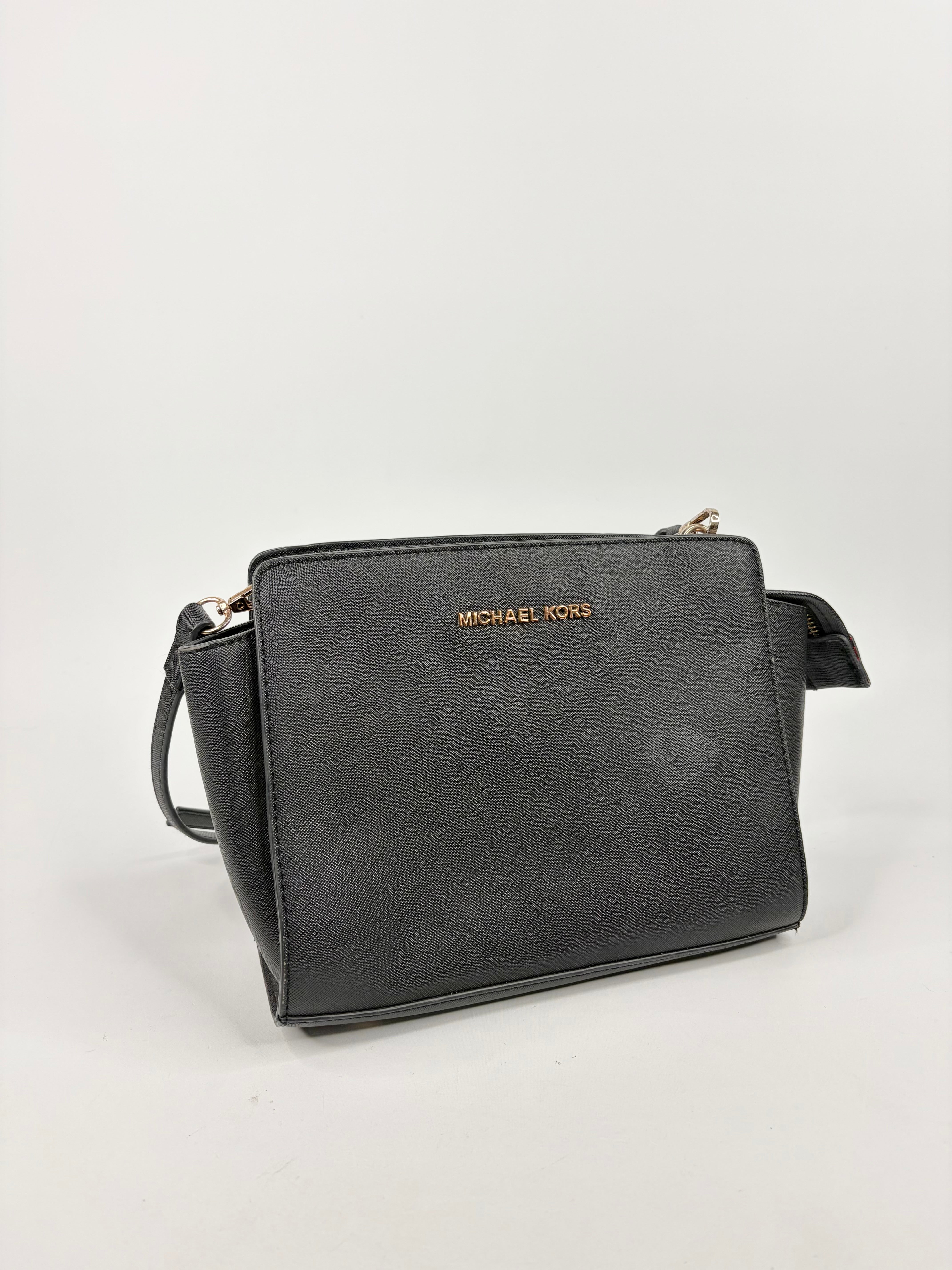 Michael Kors Black Mini Cross Body Bag